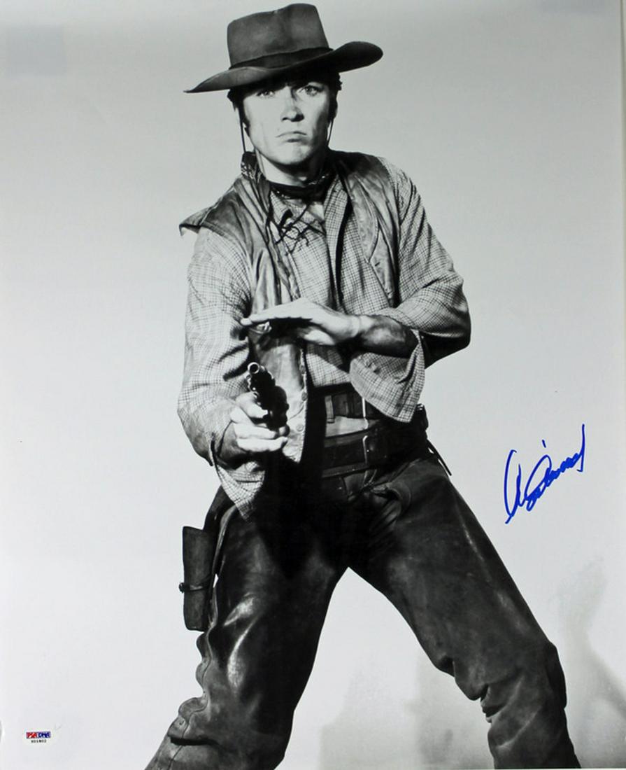 CLINT EASTWOOD SIGNED 8 X 10 (PSA COA) (1 of 2)