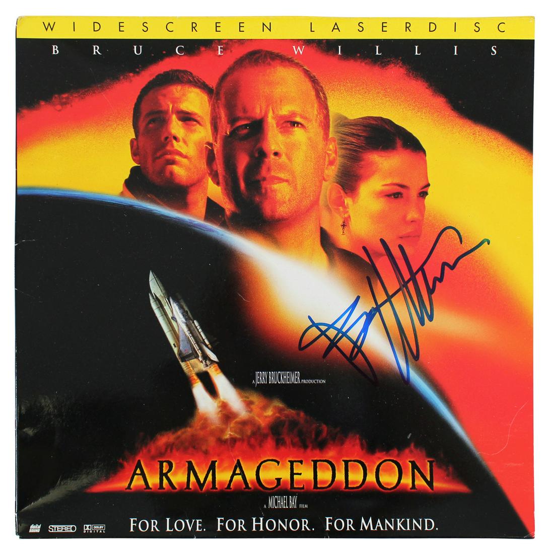 BRUCE WILLIS SIGNED ARMAGEDDON LASER DISC (BECKETT COA) (1 of 2)