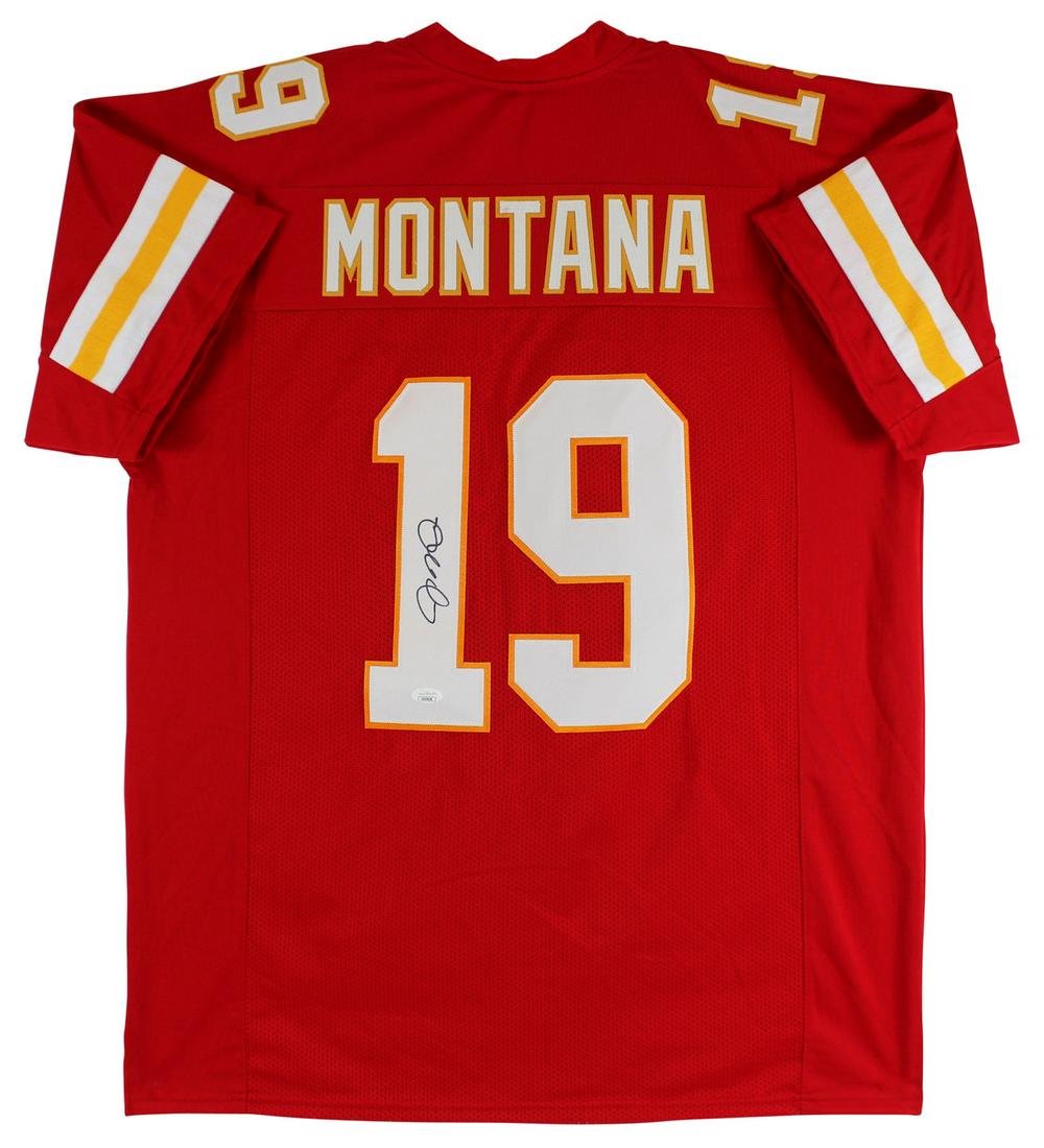 JOE MONTANA SIGNED KC CHIEFS JERSEY (JSA COA) (1 of 3)