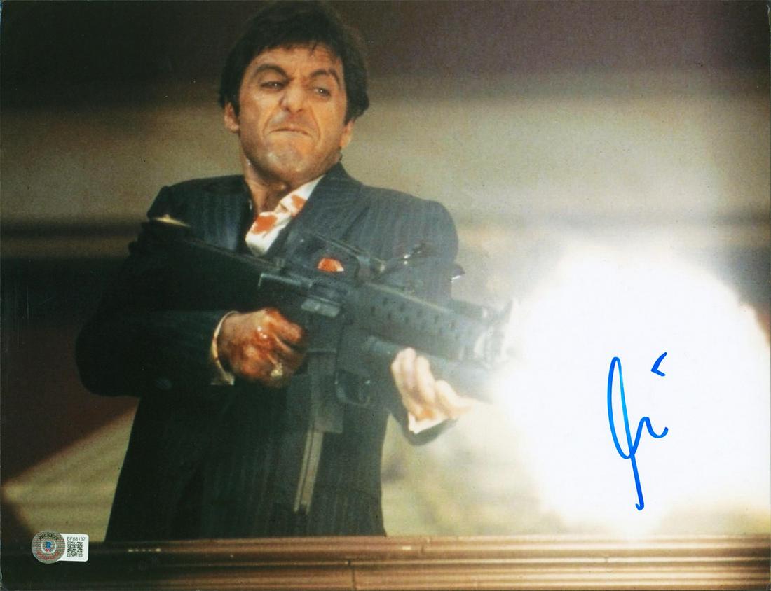 AL PACINO SIGNED SCARFACE 8 X 10 (BECKETT COA) (1 of 1)