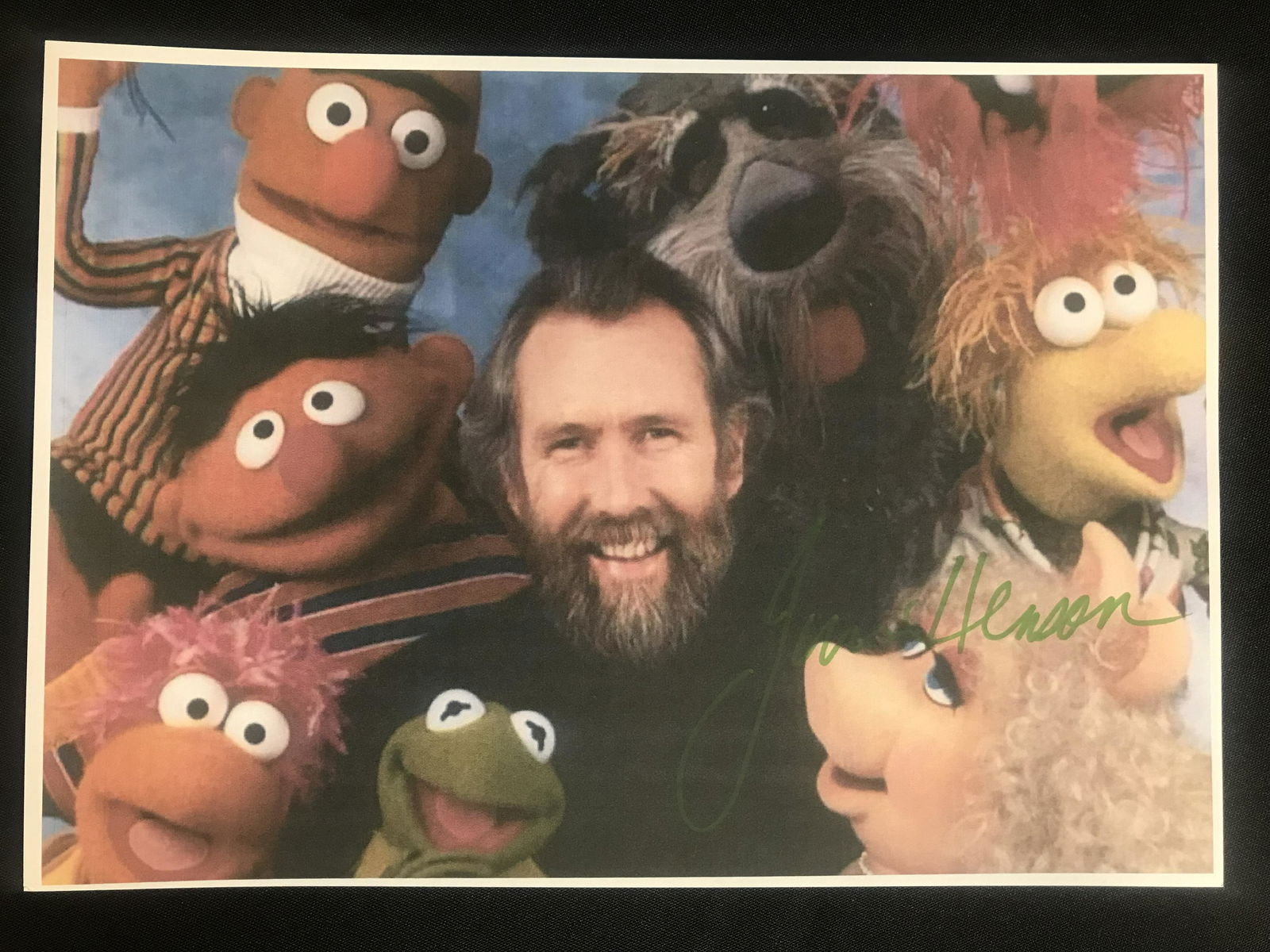 JIM HENSON SIGNED 8X10 PHOTO (RA COA) (1 of 2)
