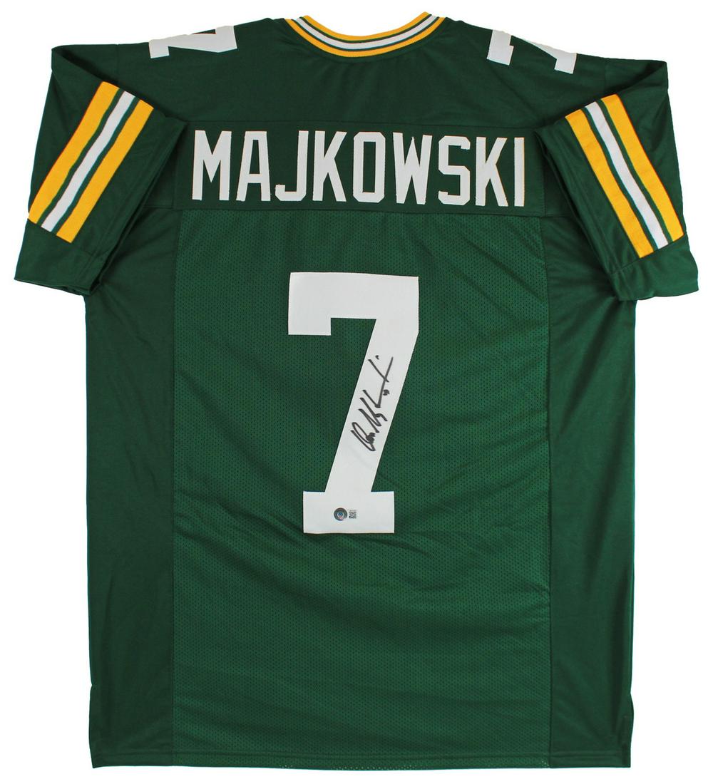 JIM MAJKOWSKI THE MAGIC MAN SIGNED GREEN BAY PACKERS JERSEY ( BECKETT COA) (1 of 3)