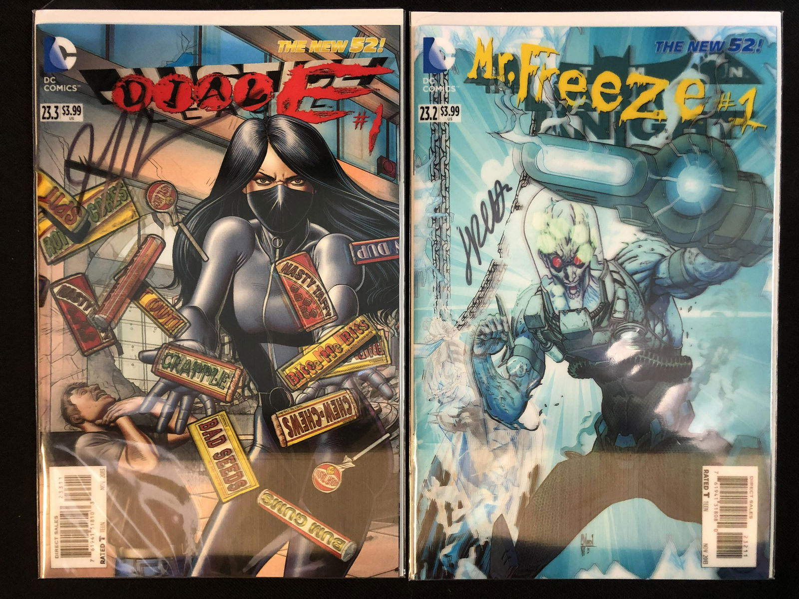 ARTIST SIGNED DC 3D COMIC BOOK LOT (1 of 1)