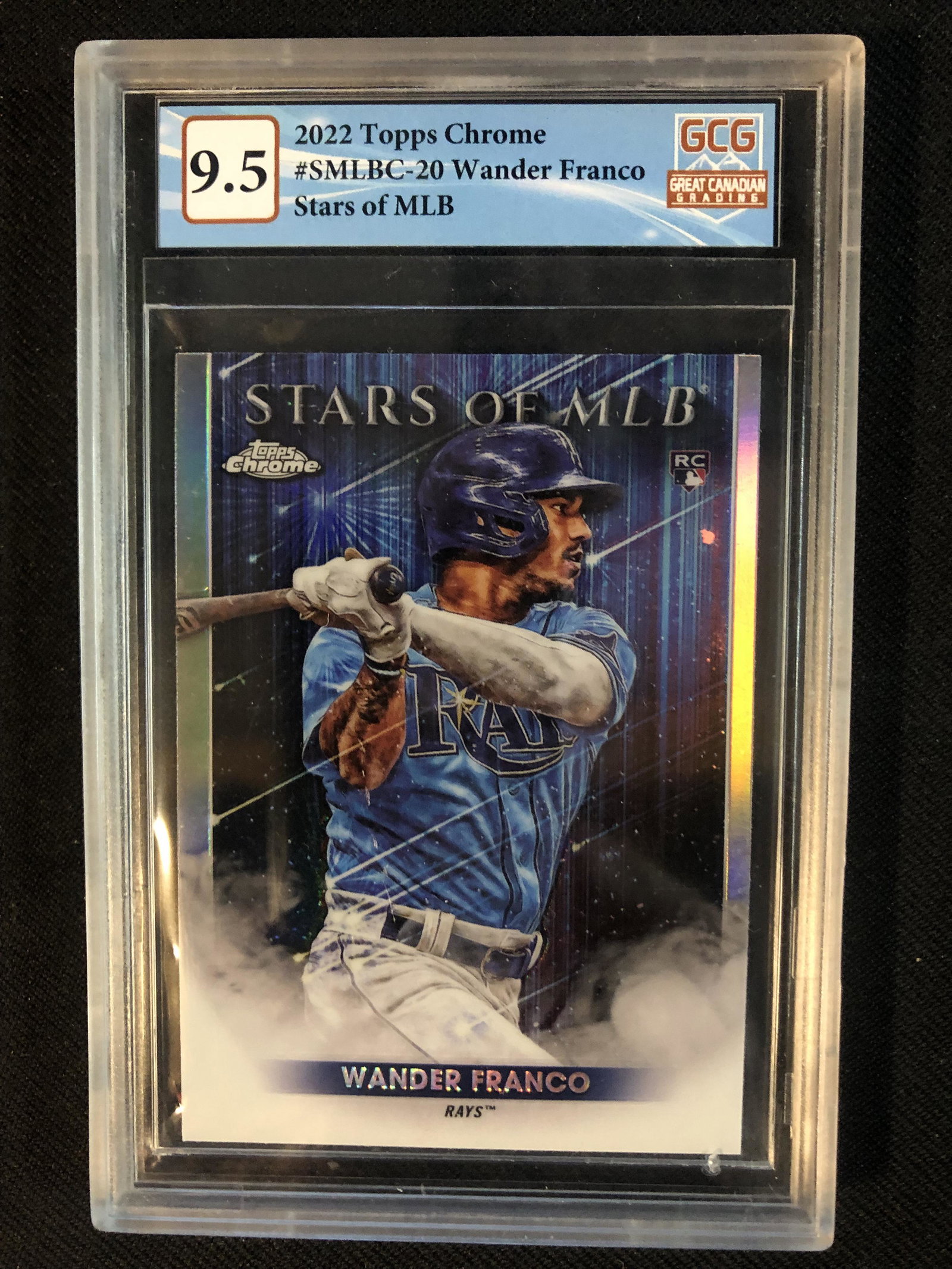 2022 TOPPS CHROME WANDER FRANCO (GCG 9.5): 2022 TOPPS CHROME WANDER FRANCO (GCG 9.5)