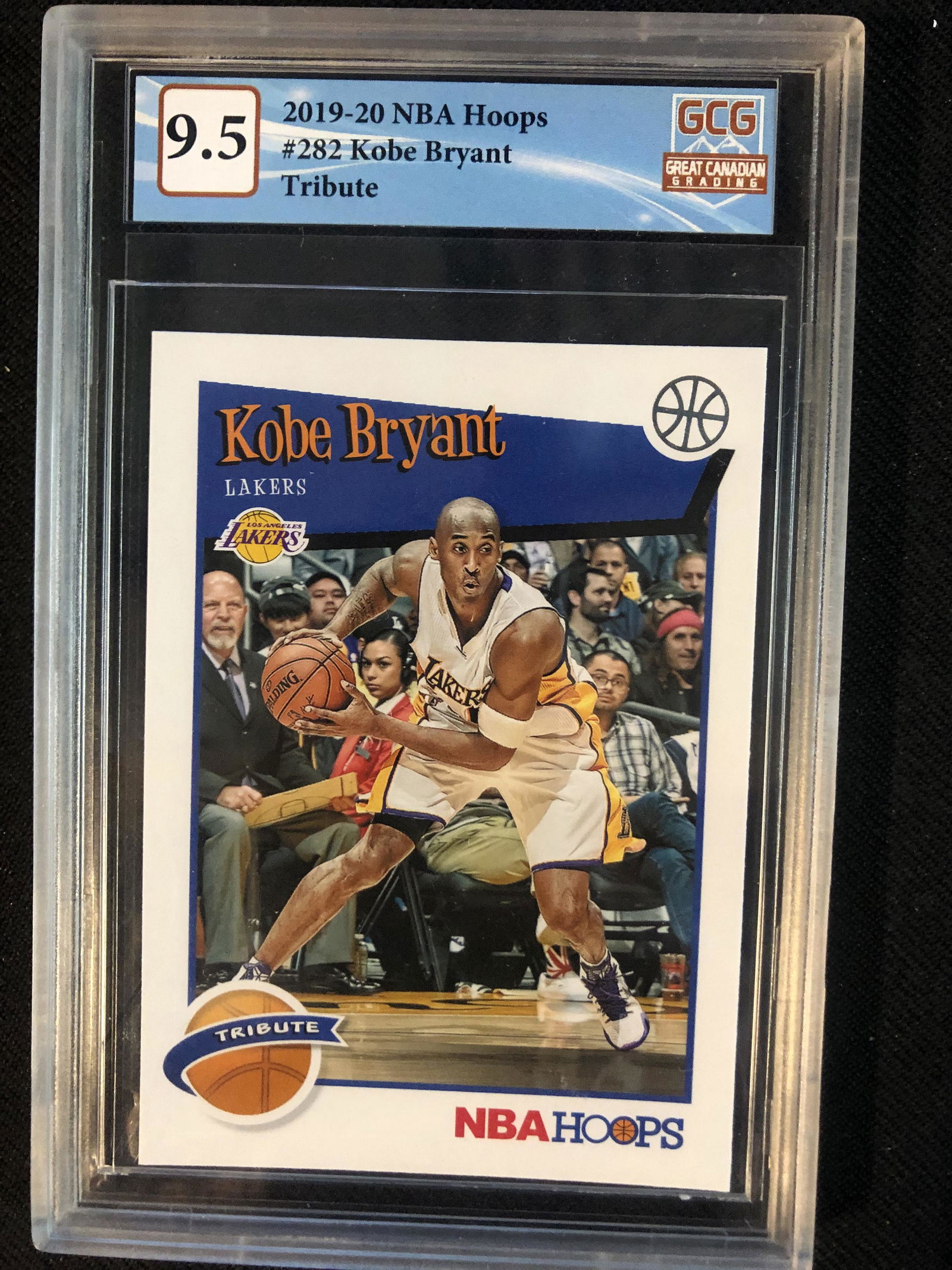 2019-20 NBA HOOPS KOBE BRYANT TRIBUTE (GCG 9.5) (1 of 1)