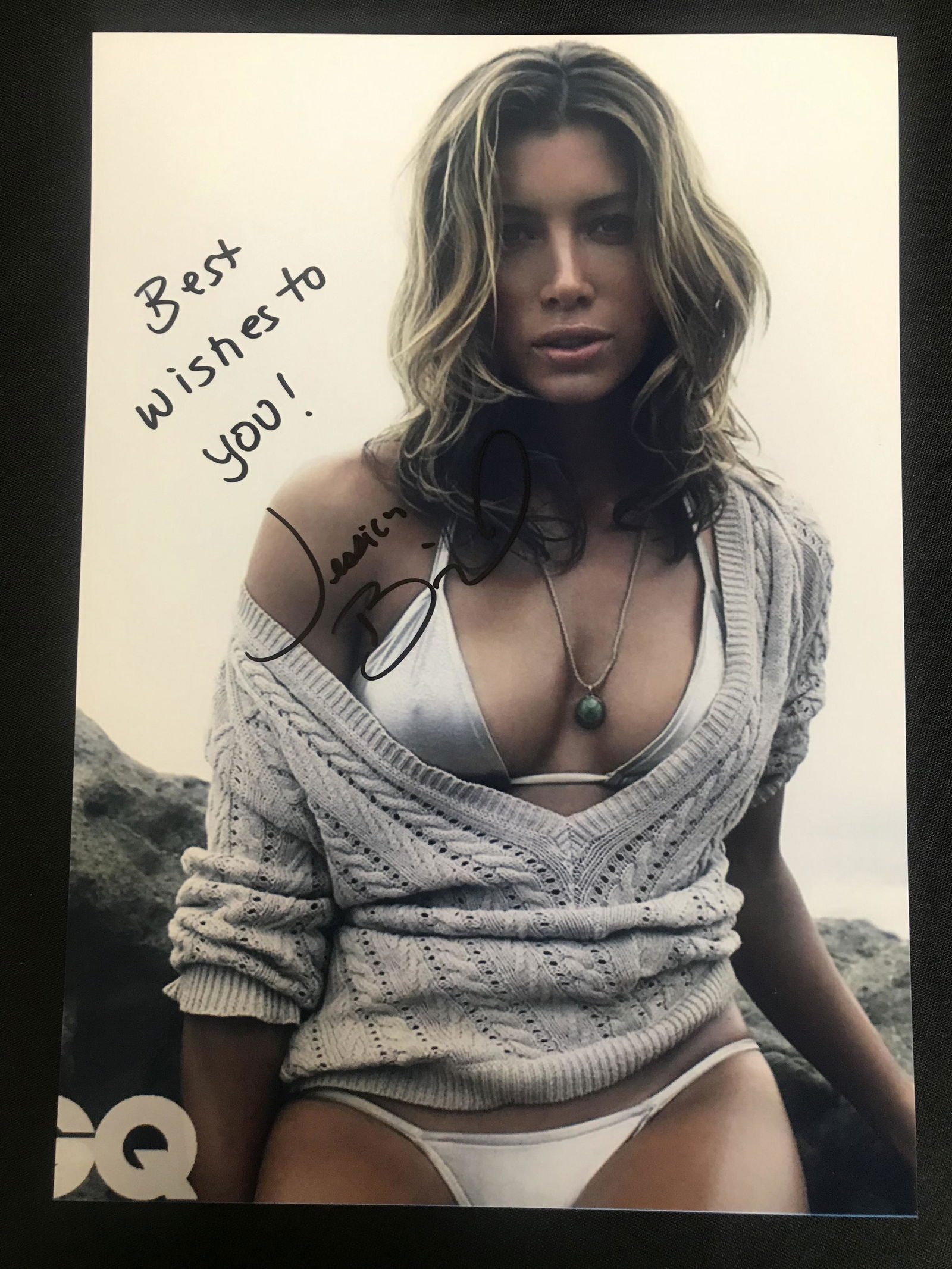 JESSICA BIEL SIGNED 8X10 PHOTO (RA COA) (1 of 2)