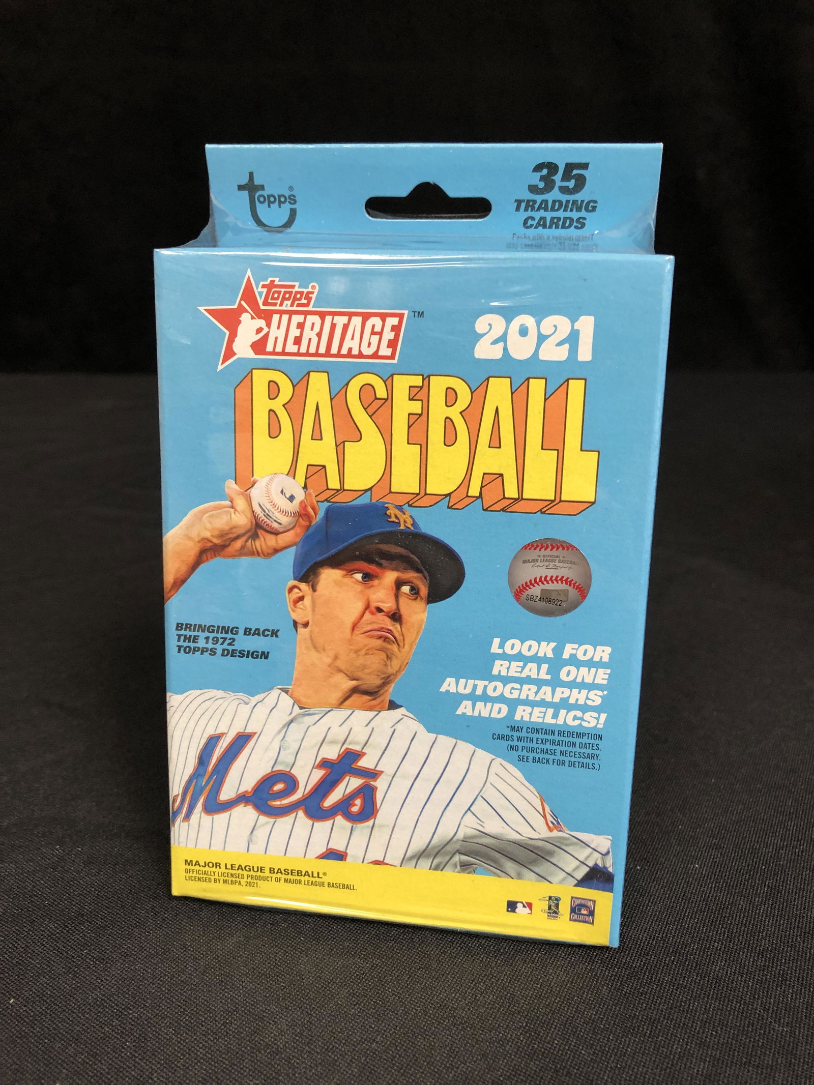 SEALED 2021 TOPPS HERITAGE BASEBALL BLASTER BOX (1 of 1)