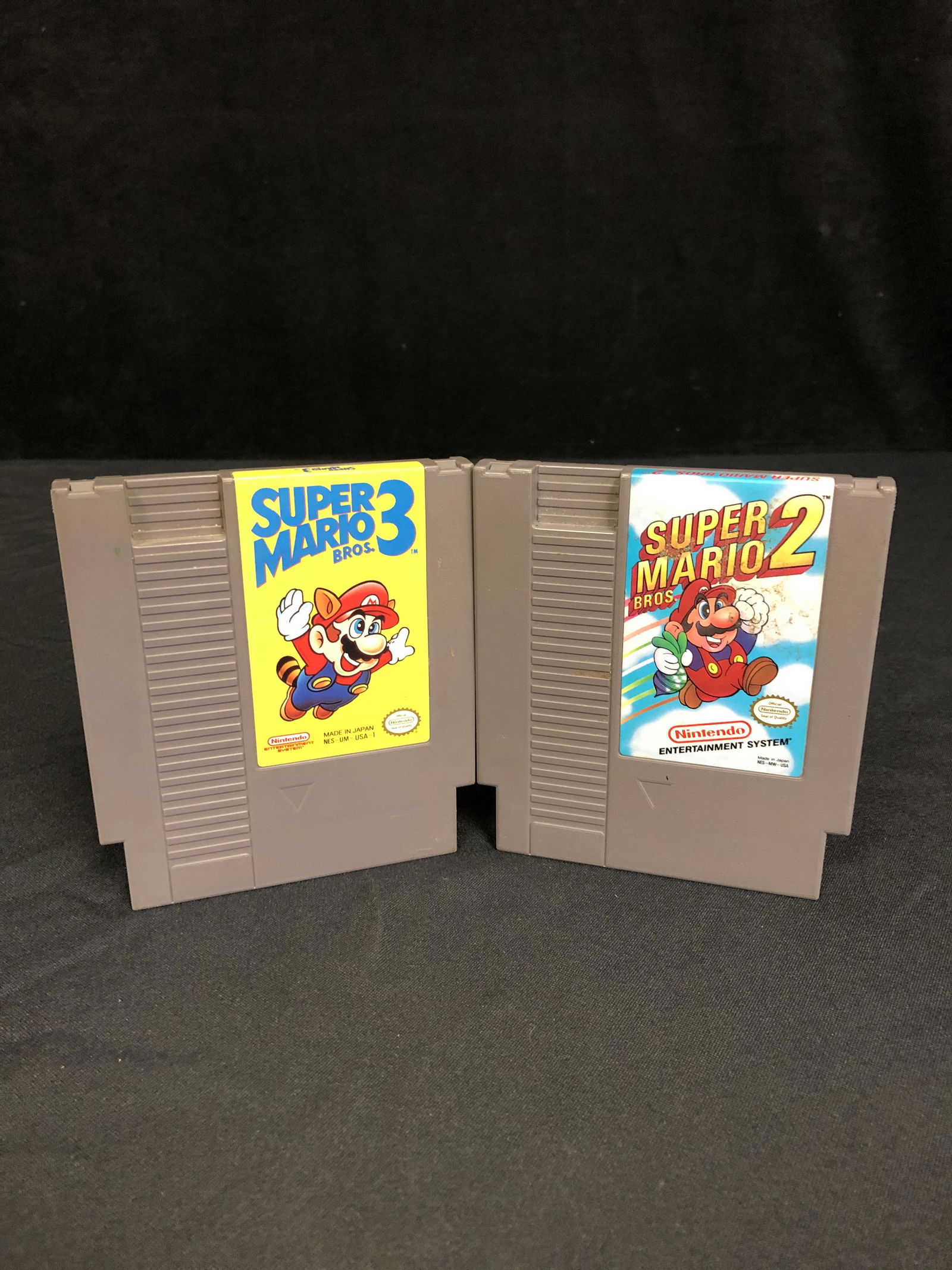 NINTENDO (NES) SUPER MARIO BROS.2/SUPER MARIO BROS.3 VIDEO GAMES (1 of 1)