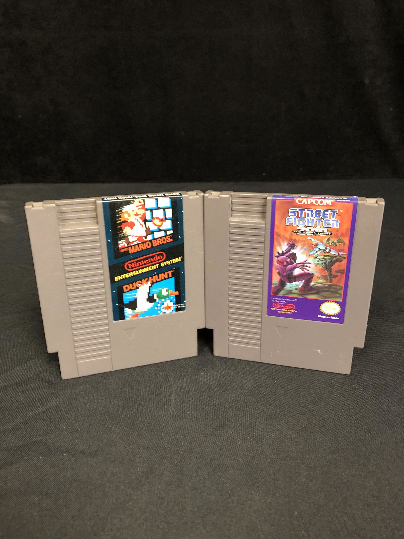 NINTENDO (NES) SUPER MARIO BROS./DUCK HUNT/STREET FIGHTER 2010 VIDEO GAMES (1 of 1)