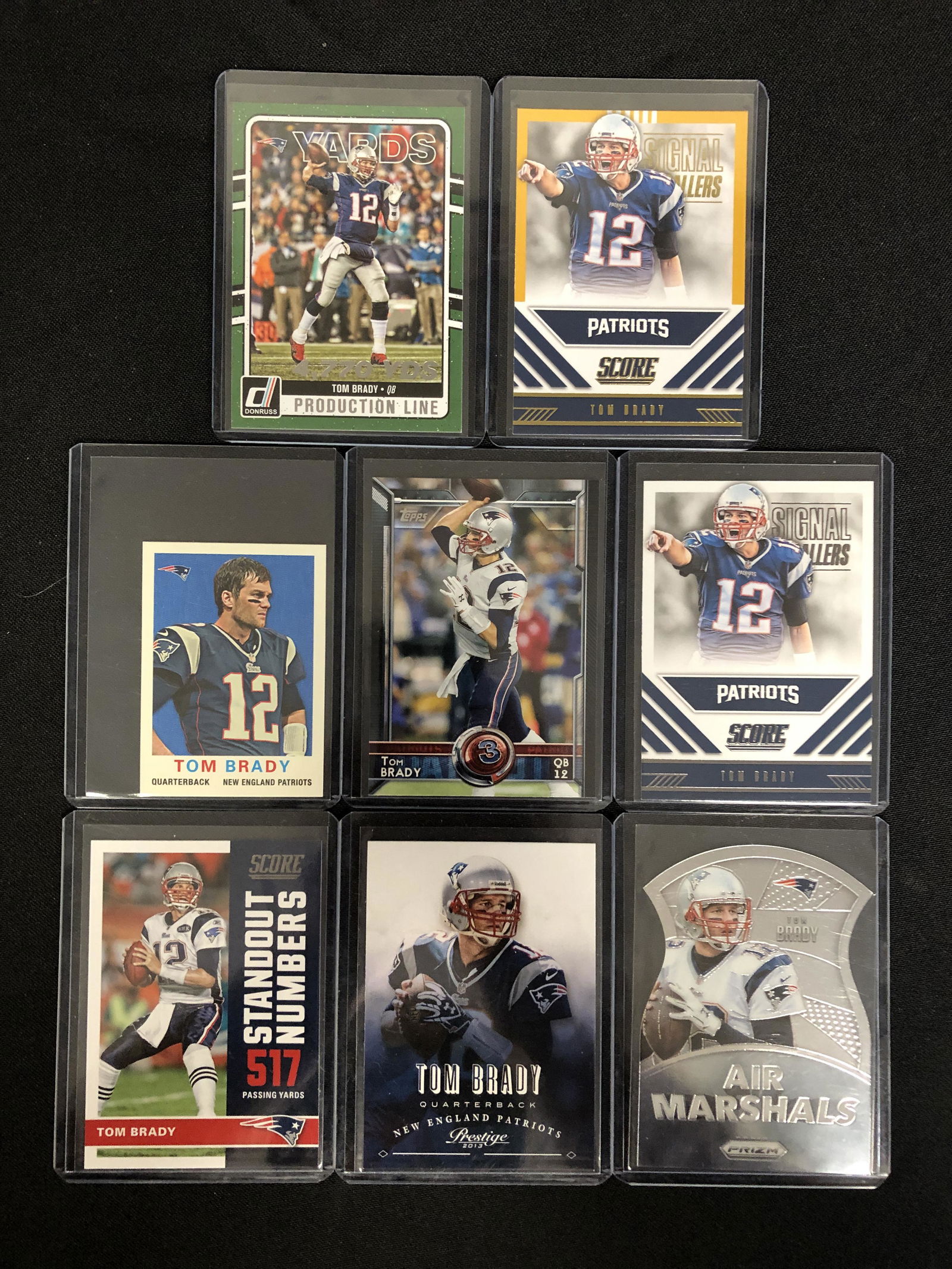 TOM BRADY FOOTBALL TRADING CARD LOT (1 of 1)