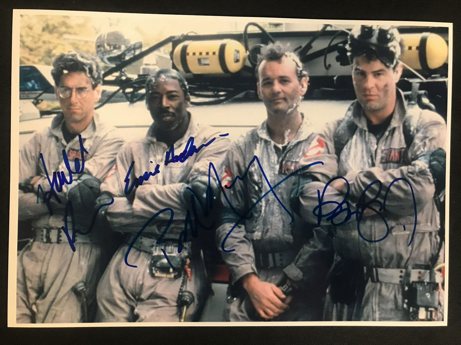 GHOSTBUSTERS CAST SIGNED 8X10 PHOTO (RA COA) (1 of 2)