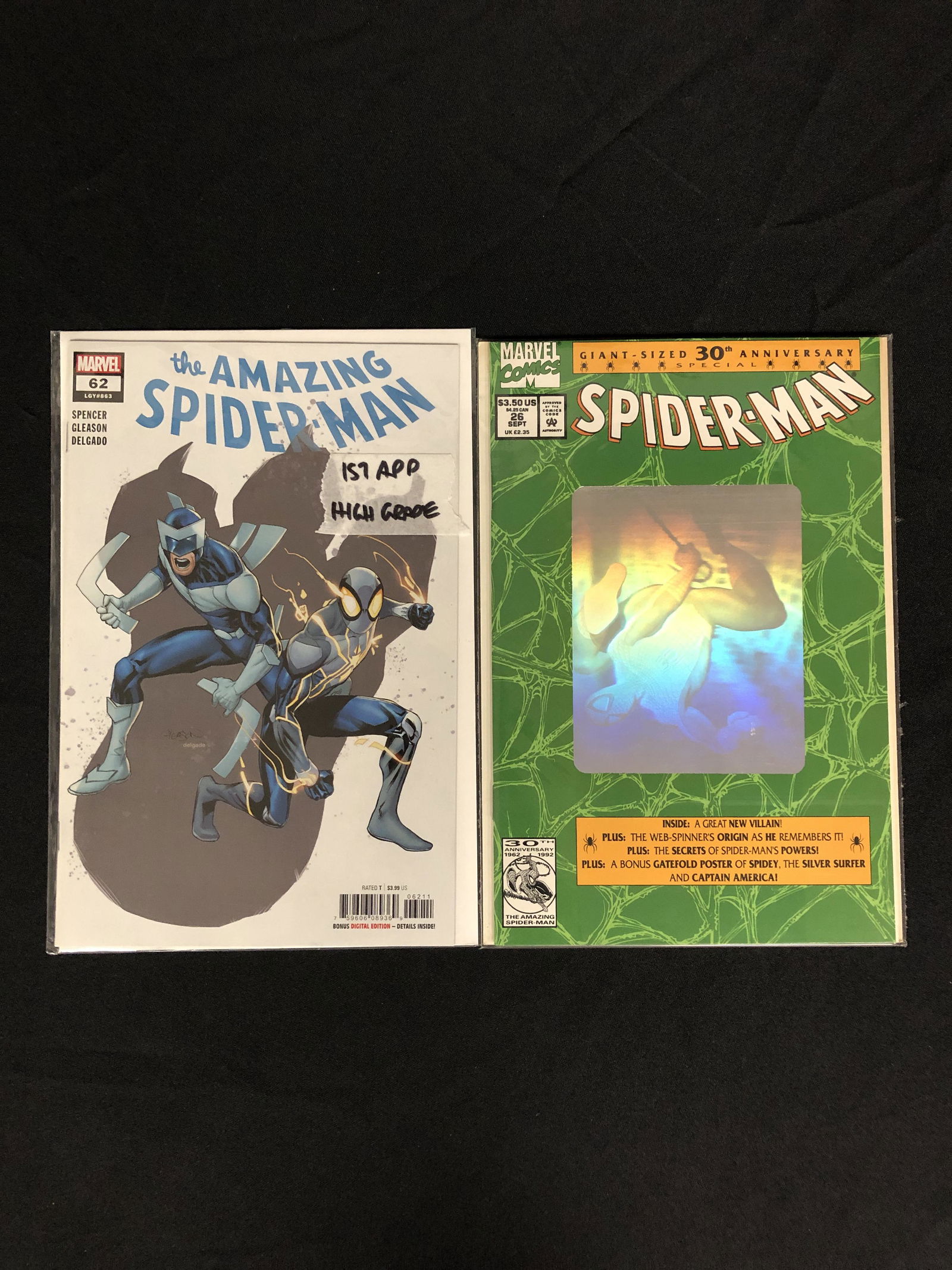 MARVEL COMICS SPIDERMAN KEY COMIC BOOK LOT (1 of 1)