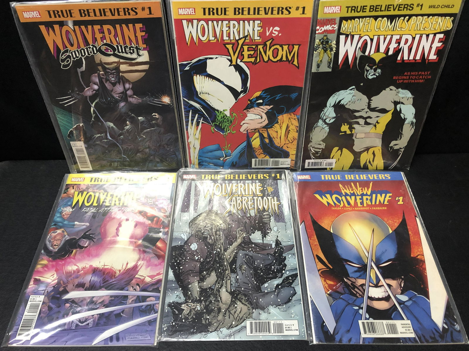 MARVEL WOLVERINE COMIC BOOK LOT (1 of 1)