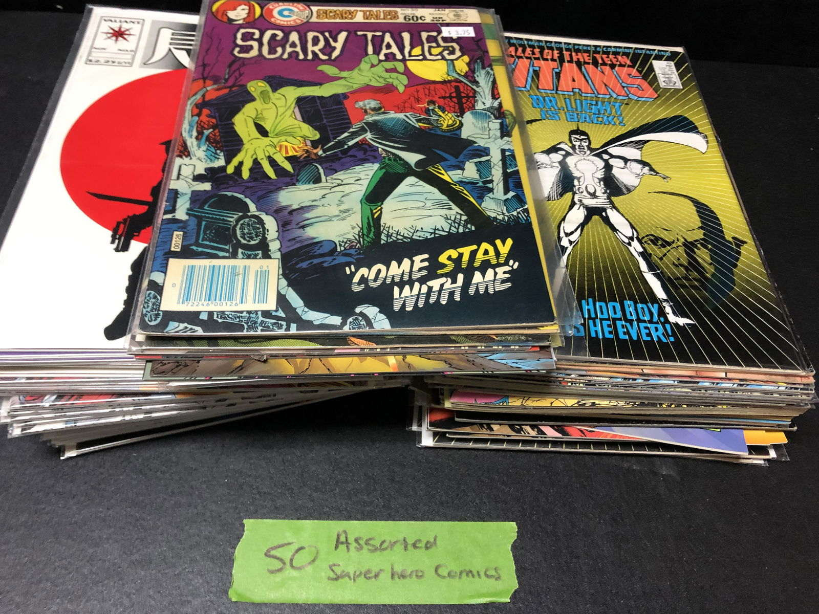 50 ASSORTED SUPER HERO COMIC BOOK LOT (1 of 1)