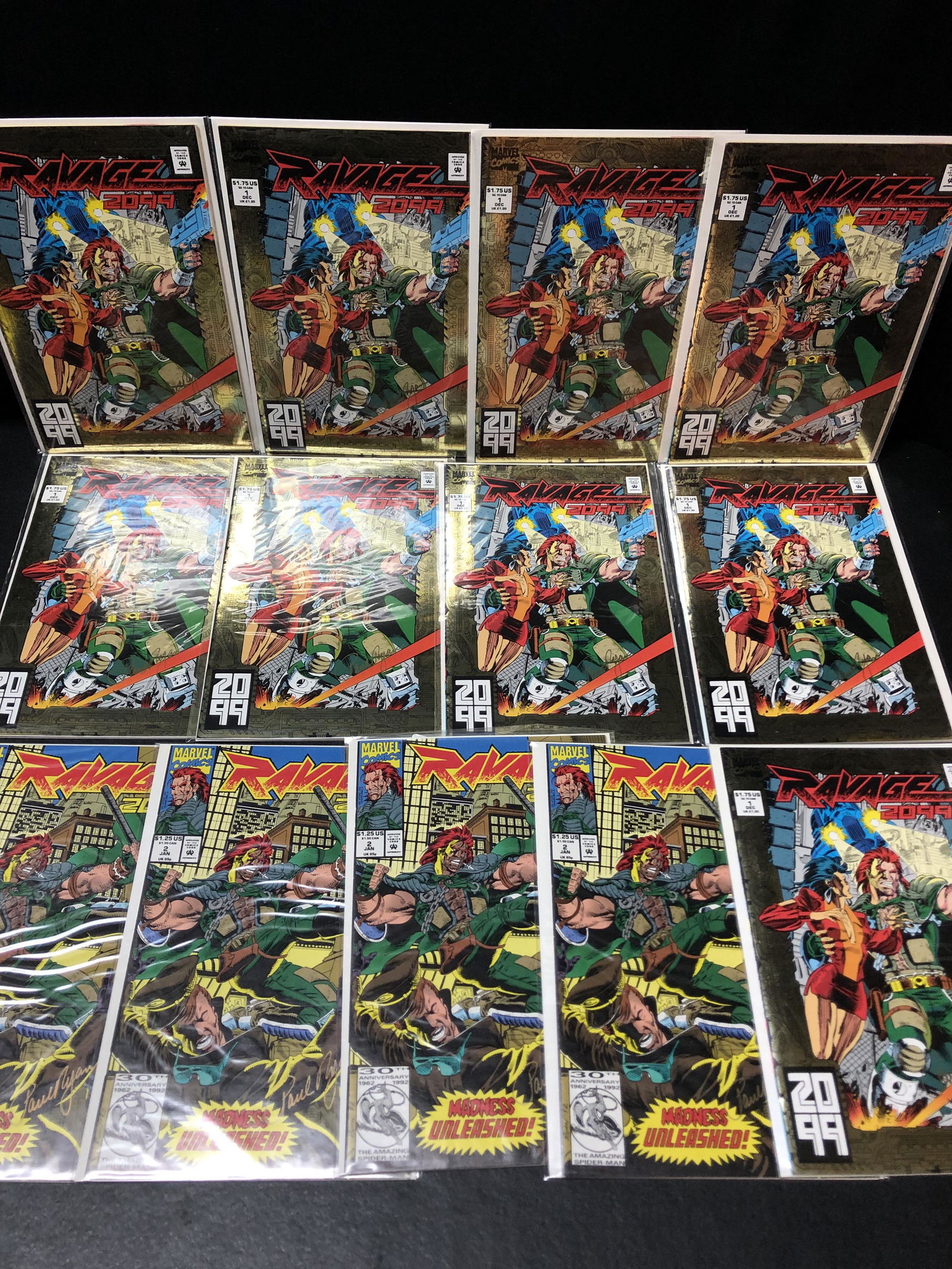 MARVEL COMICS RAVAGE 2099 COMIC LOT ARTIST SIGNED (1 of 2)