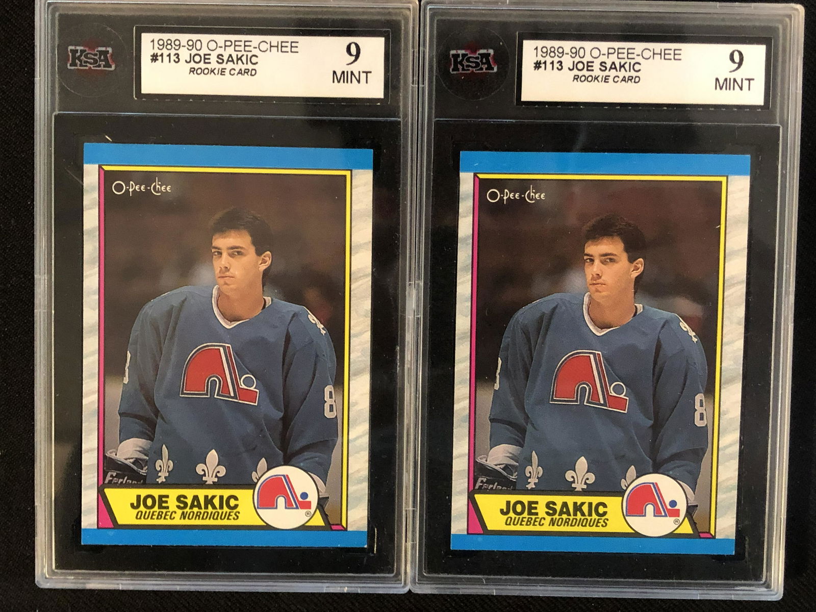 JOE SAKIC GRADED ROOKIE CARD LOT (KSA 9) (1 of 1)