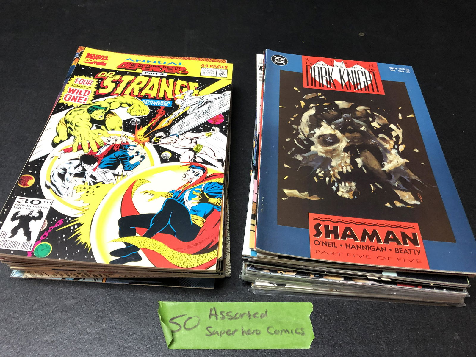 LOT OF 50 SUPER HERO COMICS (MARVEL/DC) (1 of 1)