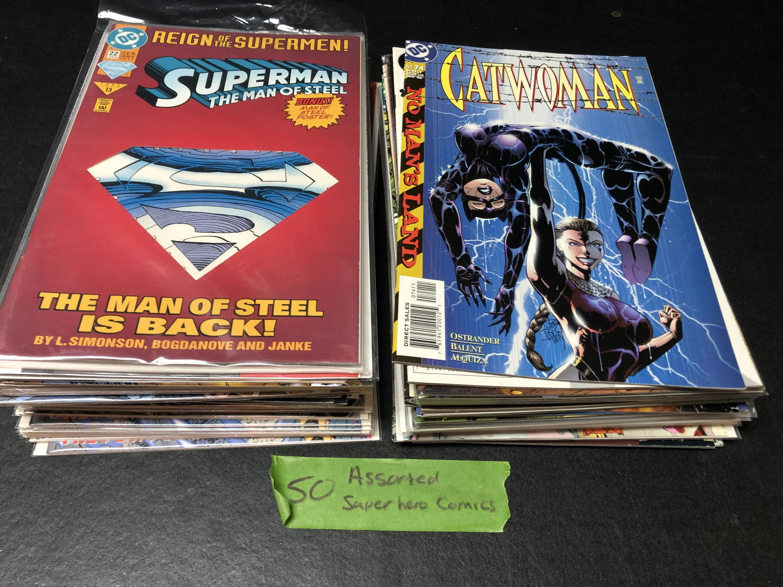 LOT OF 50 SUPER HERO COMICS (MARVEL/DC) (1 of 1)