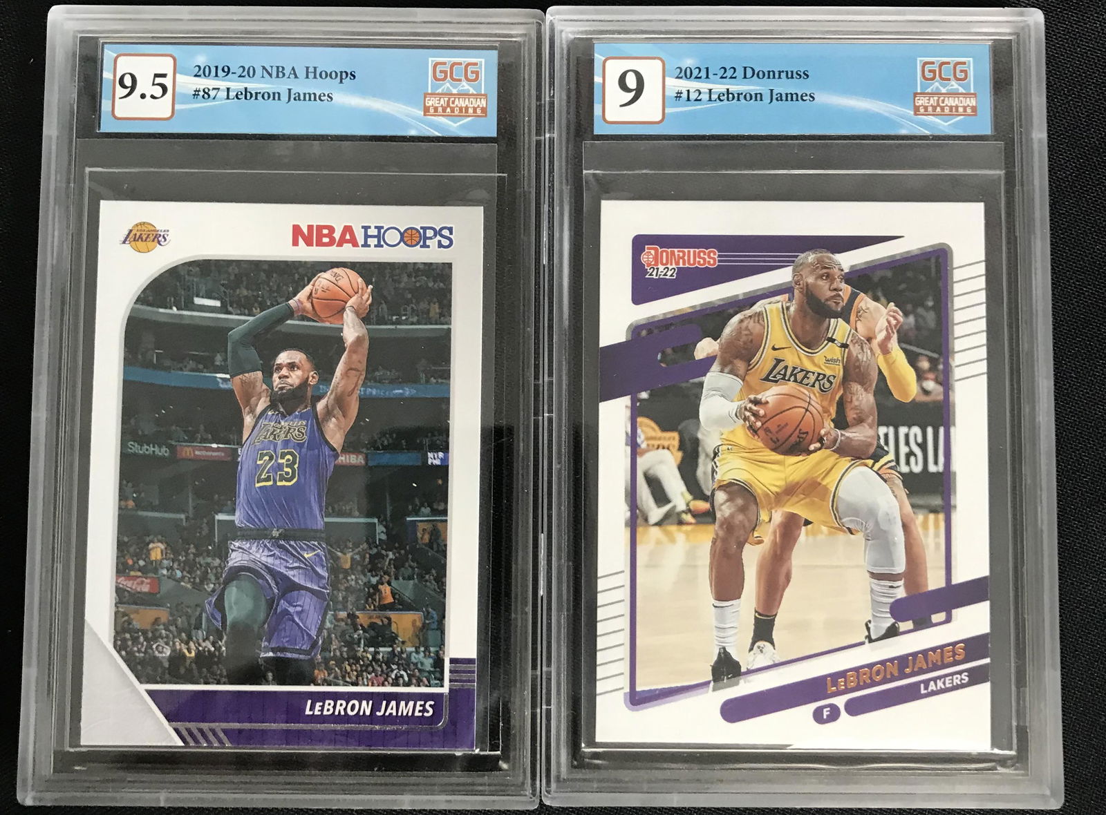 HIGH GRADE LEBRON JAMES BASKETBALL CARD LOT (1 of 1)