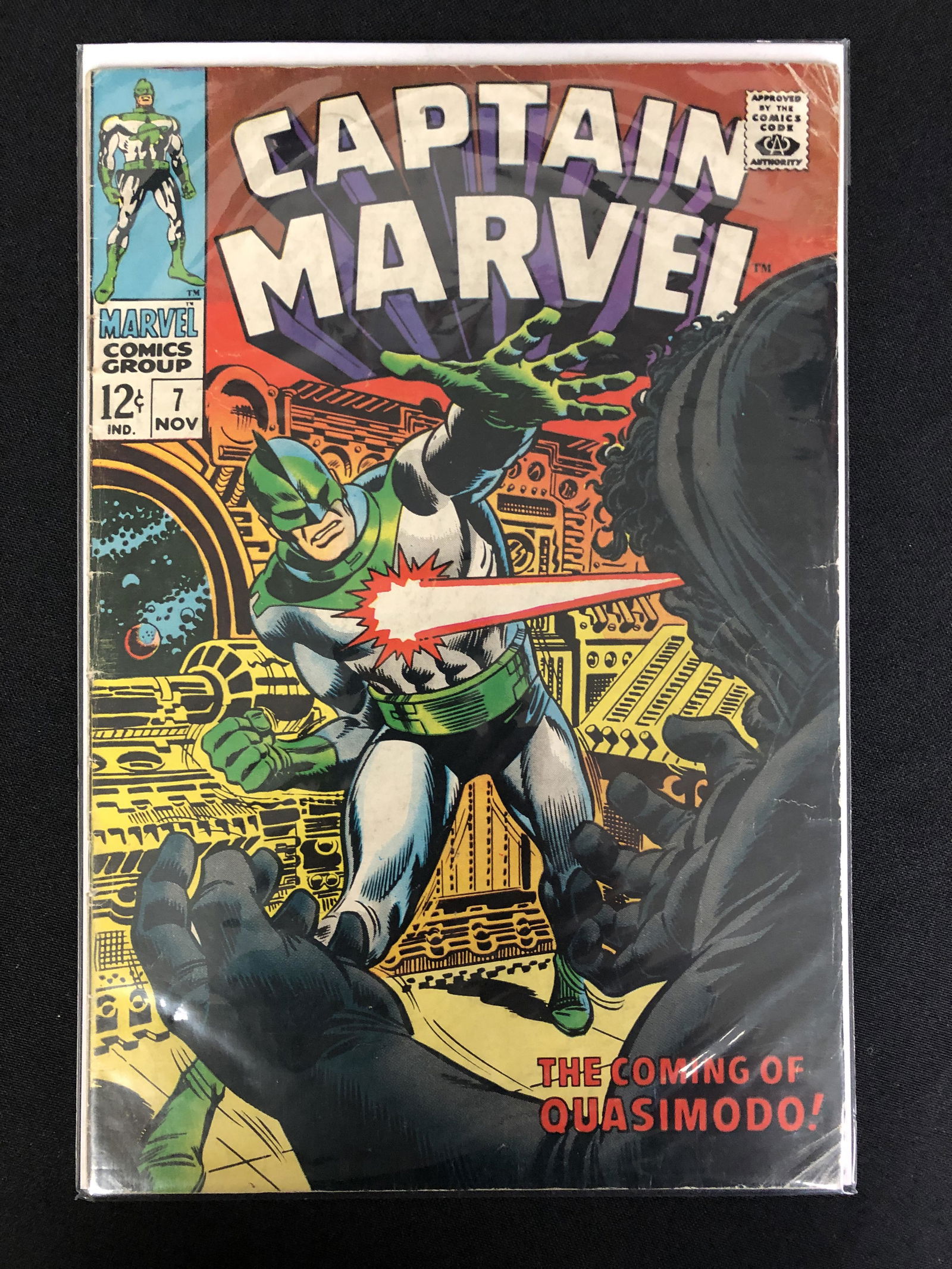 MARVEL COMICS CAPTAIN MARVEL NO.7 (1 of 1)