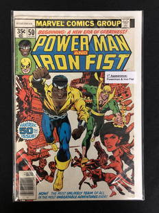 MARVEL COMICS POWER MAN AND IRON FIST NO.50 (1ST APPEARANCE IRON AMN AND IRON FIST: MARVEL COMICS POWER MAN AND IRON FIST NO.50 (1ST APPEARANCE IRON AMN AND IRON FIST