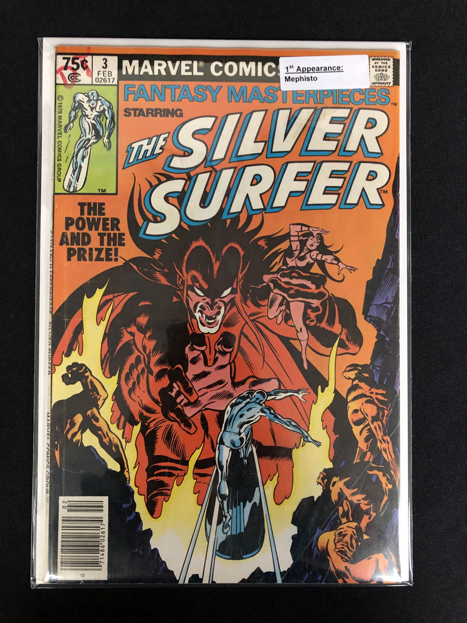 MARVEL COMICS SILVER SURFER NO.3 (1ST APPEARANCE MAPHISTO (1 of 1)