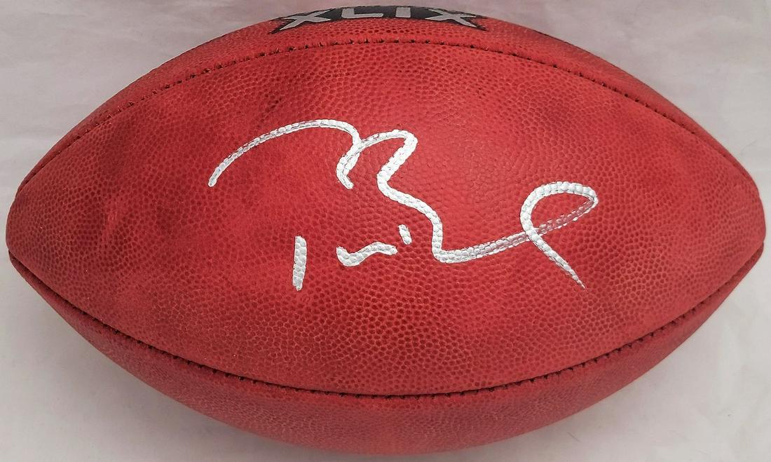 TOM BRADY SIGNED OFFICIAL NFL FOOTBALL (FANATICS COA ): TOM BRADY SIGNED OFFICIAL NFL FOOTBALL (FANATICS COA )