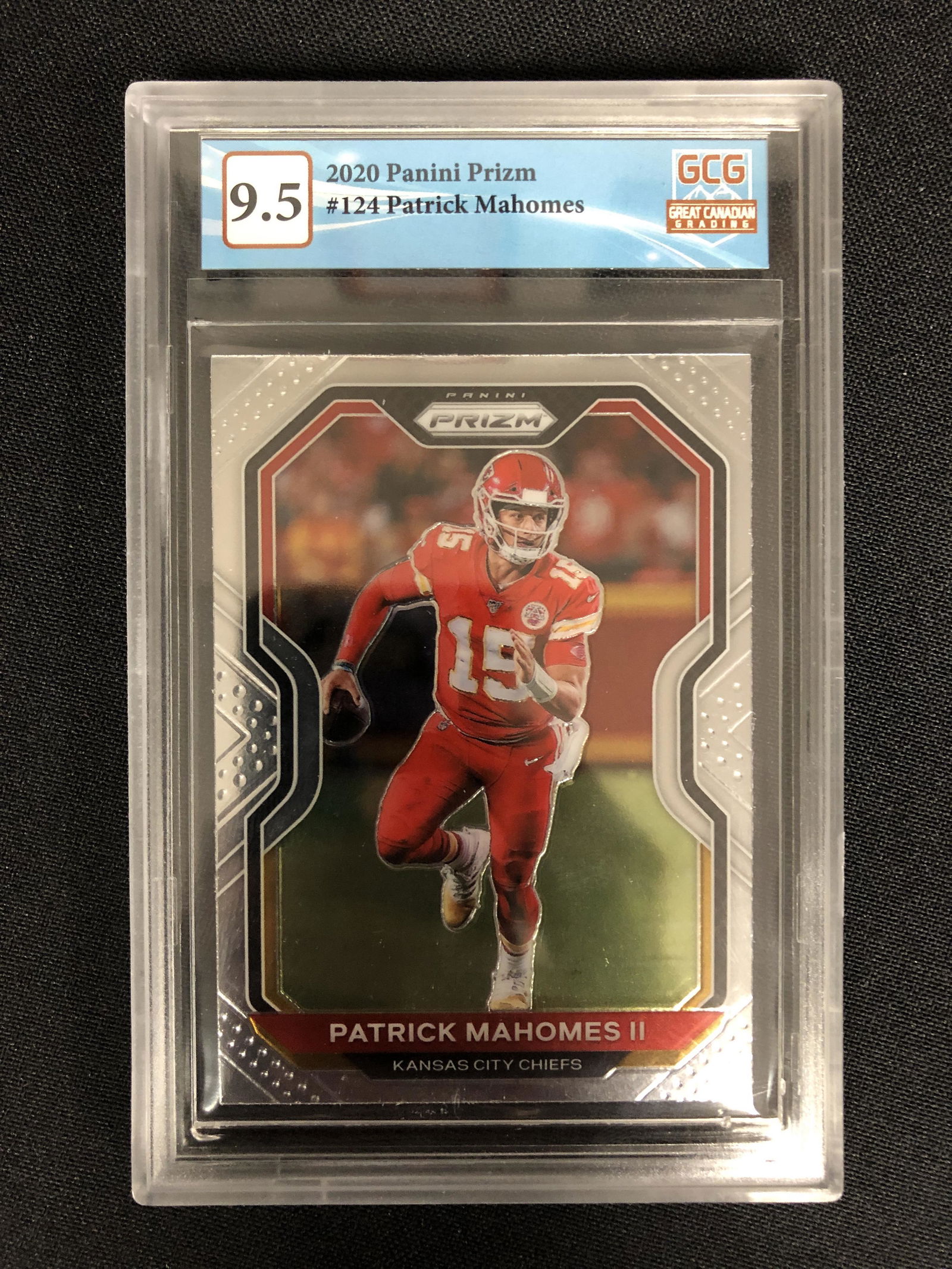 2020 PANINI PRIZM PATRICK MAHOMES (GCG 9.5) (1 of 2)