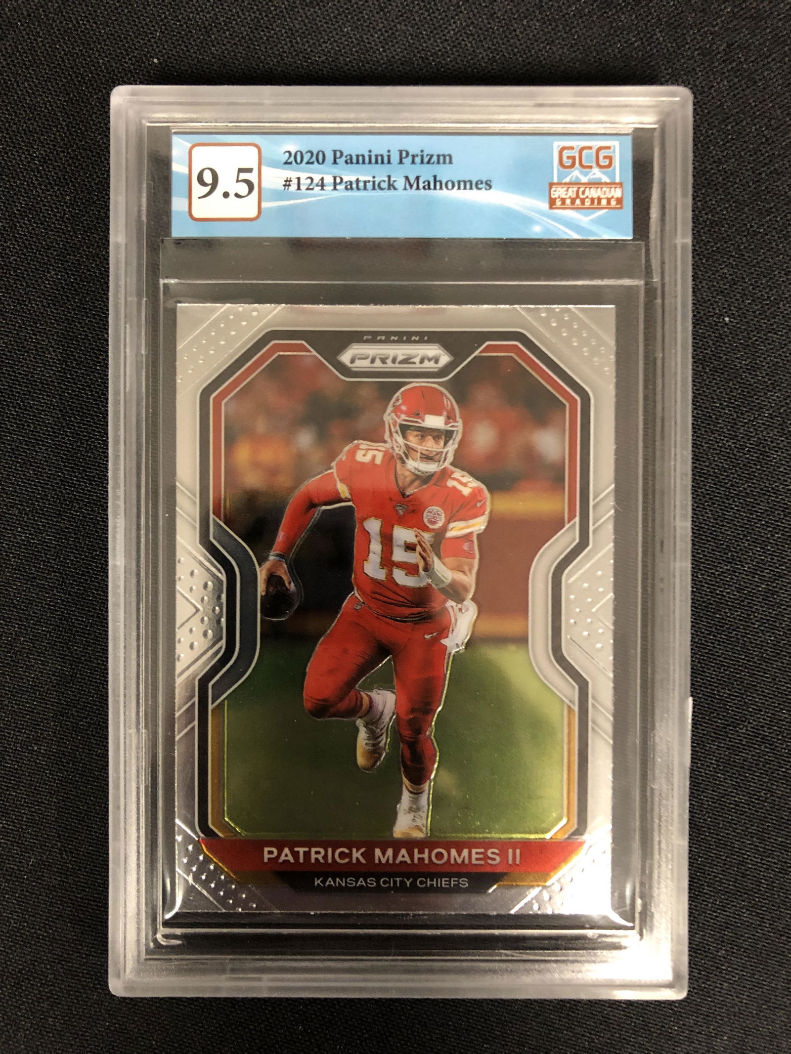 2020 PANINI PRIZM PATRICK MAHOMES (GCG 9.5) (1 of 2)