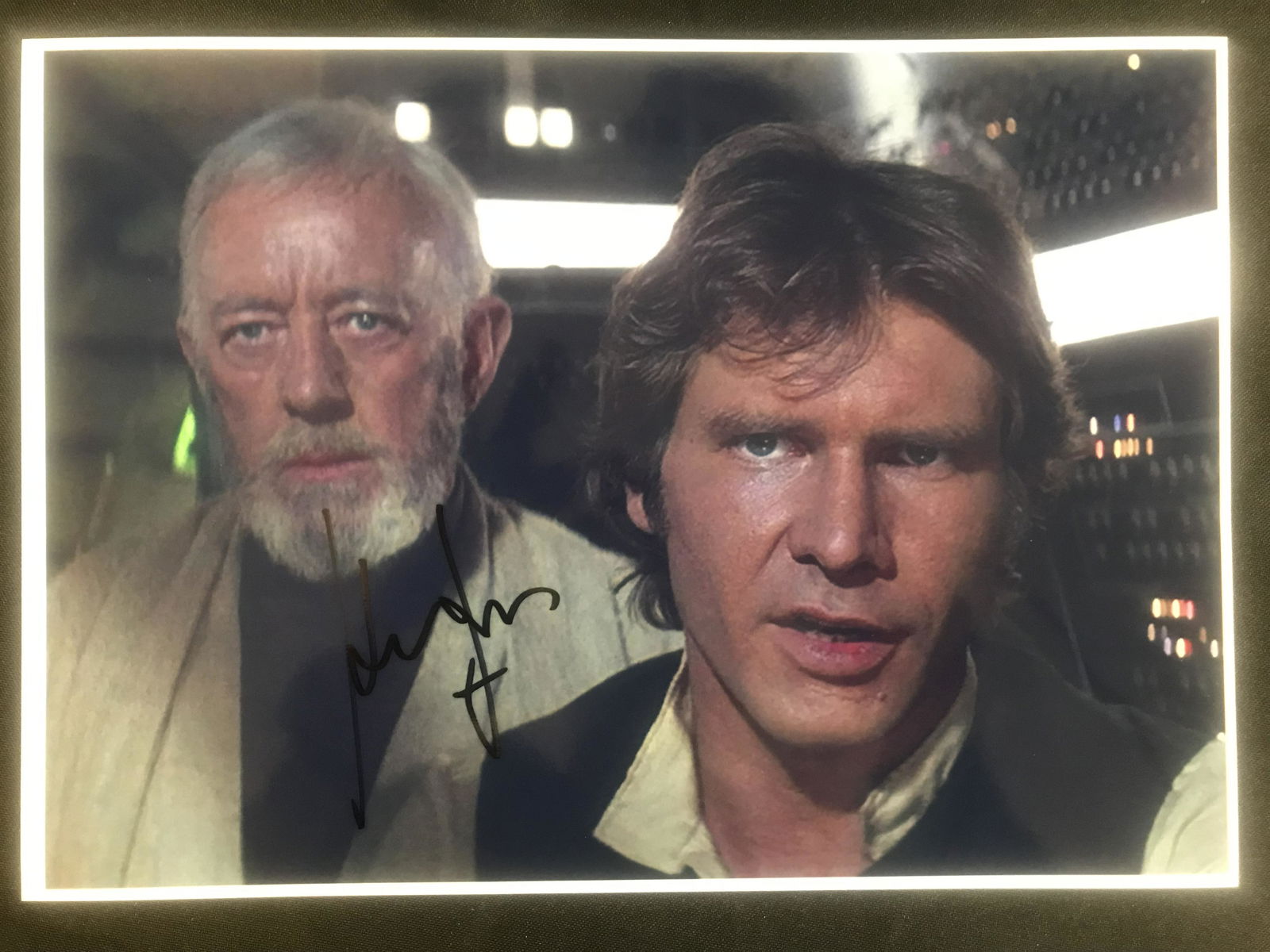 HARRISON FORD SIGNED STAR WARS 8 X 10 (RA COA) (1 of 2)