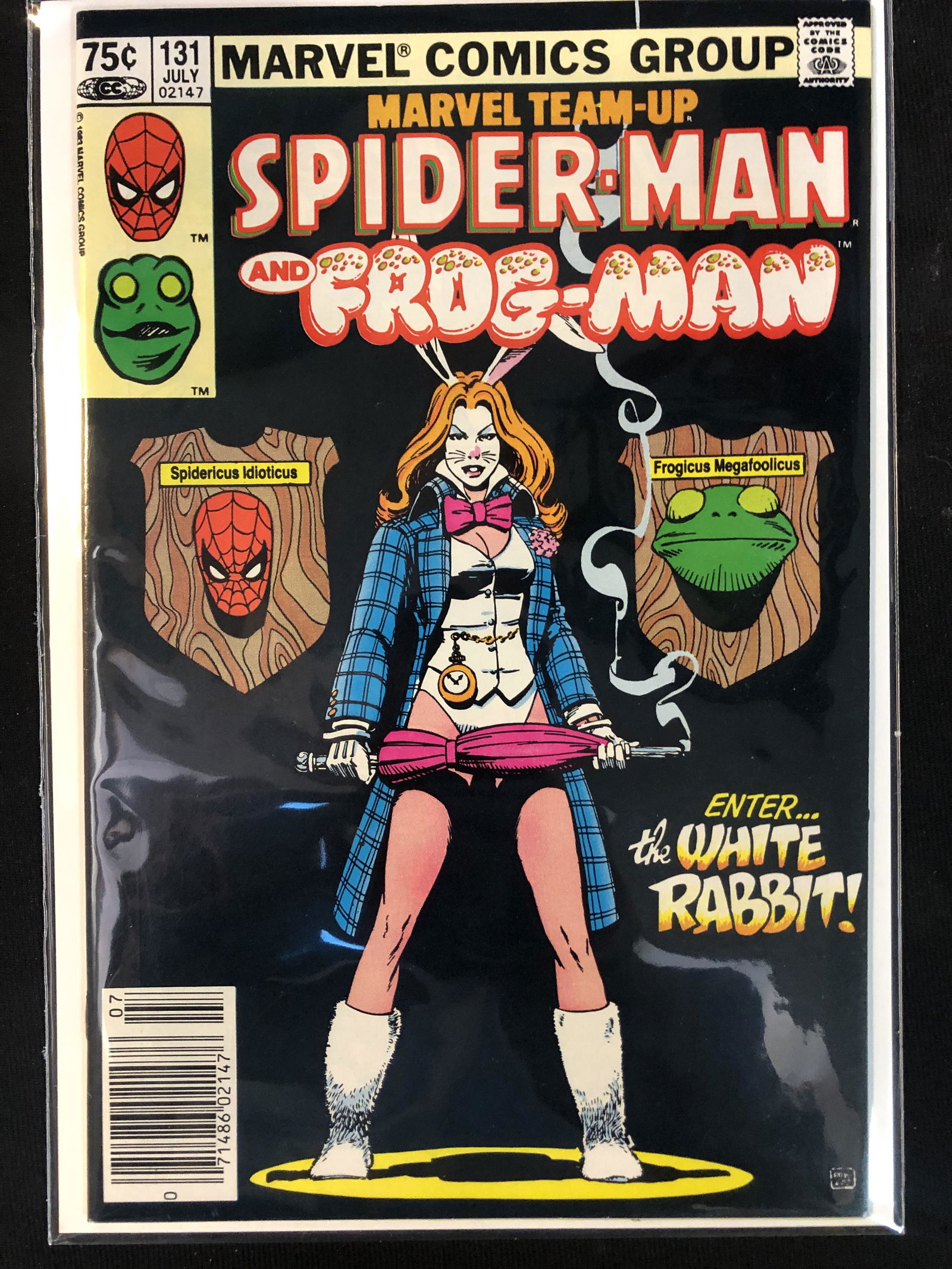 MARVEL COMICS MARVEL TEAM UP NO.131 (FIRST APPEARANCE WHITE RABBIT) (1 of 1)