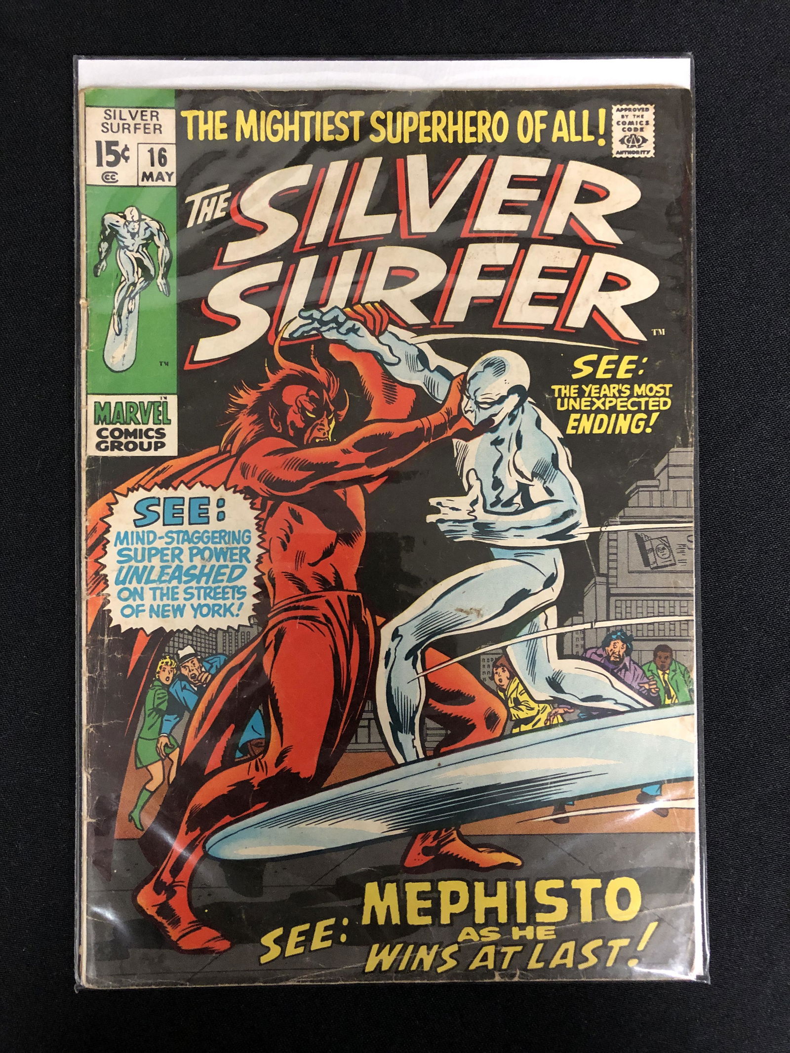 MARVEL COMICS SILVER SURFER NO.16 (1 of 1)