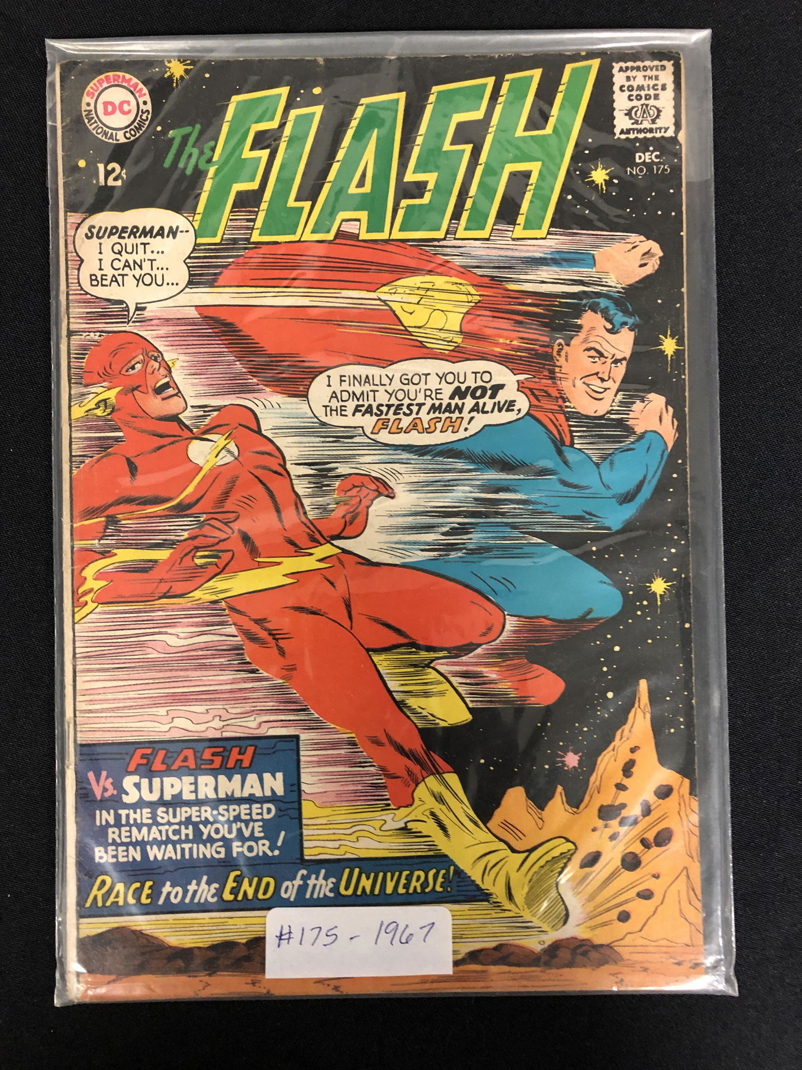 DC COMICS THE FLASH NO.175 (2ND FLASH RACE) (1 of 1)