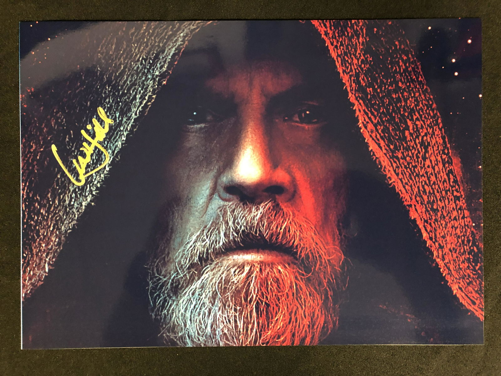 MARK HAMILL SIGNED STAR WARS 8 X 10 (RA COA) (1 of 2)