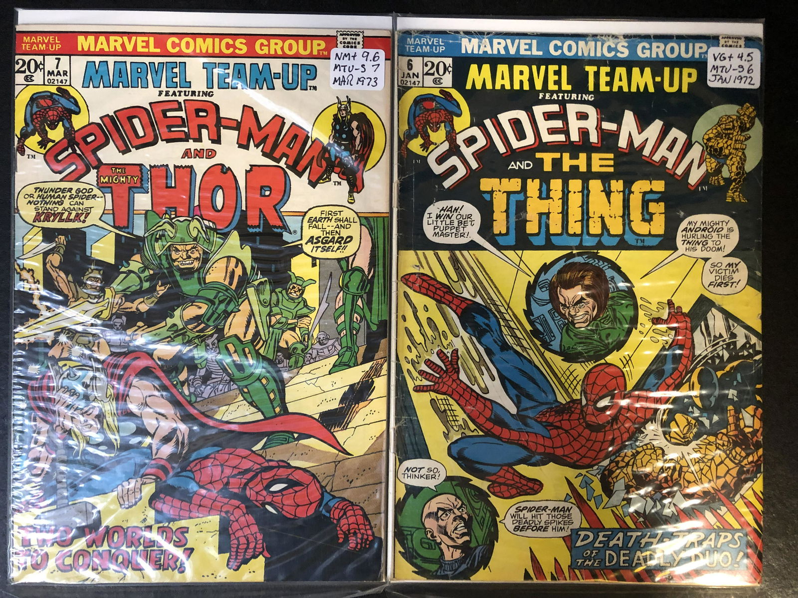 MARVEL TEAM UP SPIDER-MAN COMICS BOOK LOT (1 of 1)