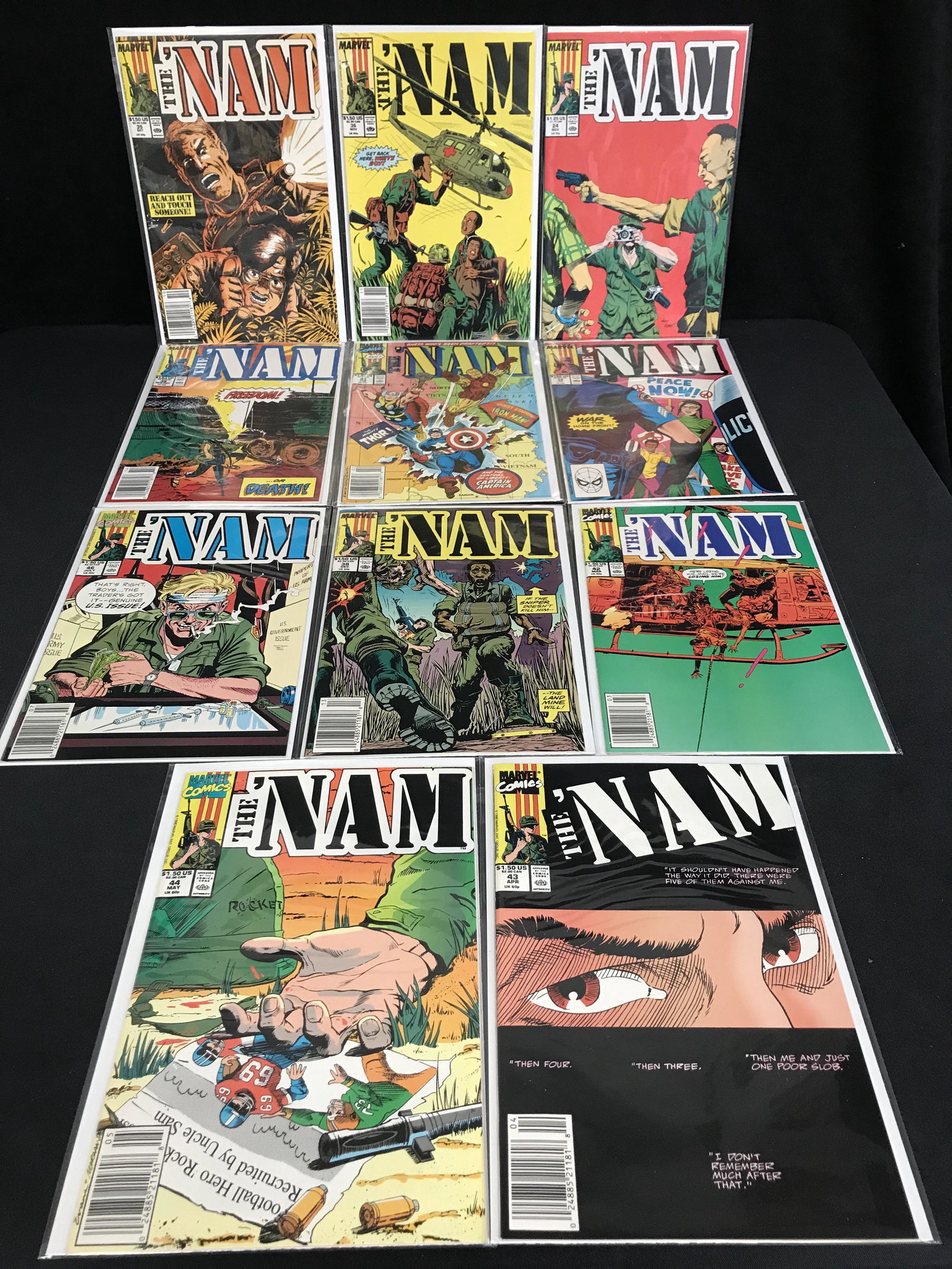MARVEL COMICS NAM COMIC BOOK LOT (1 of 1)
