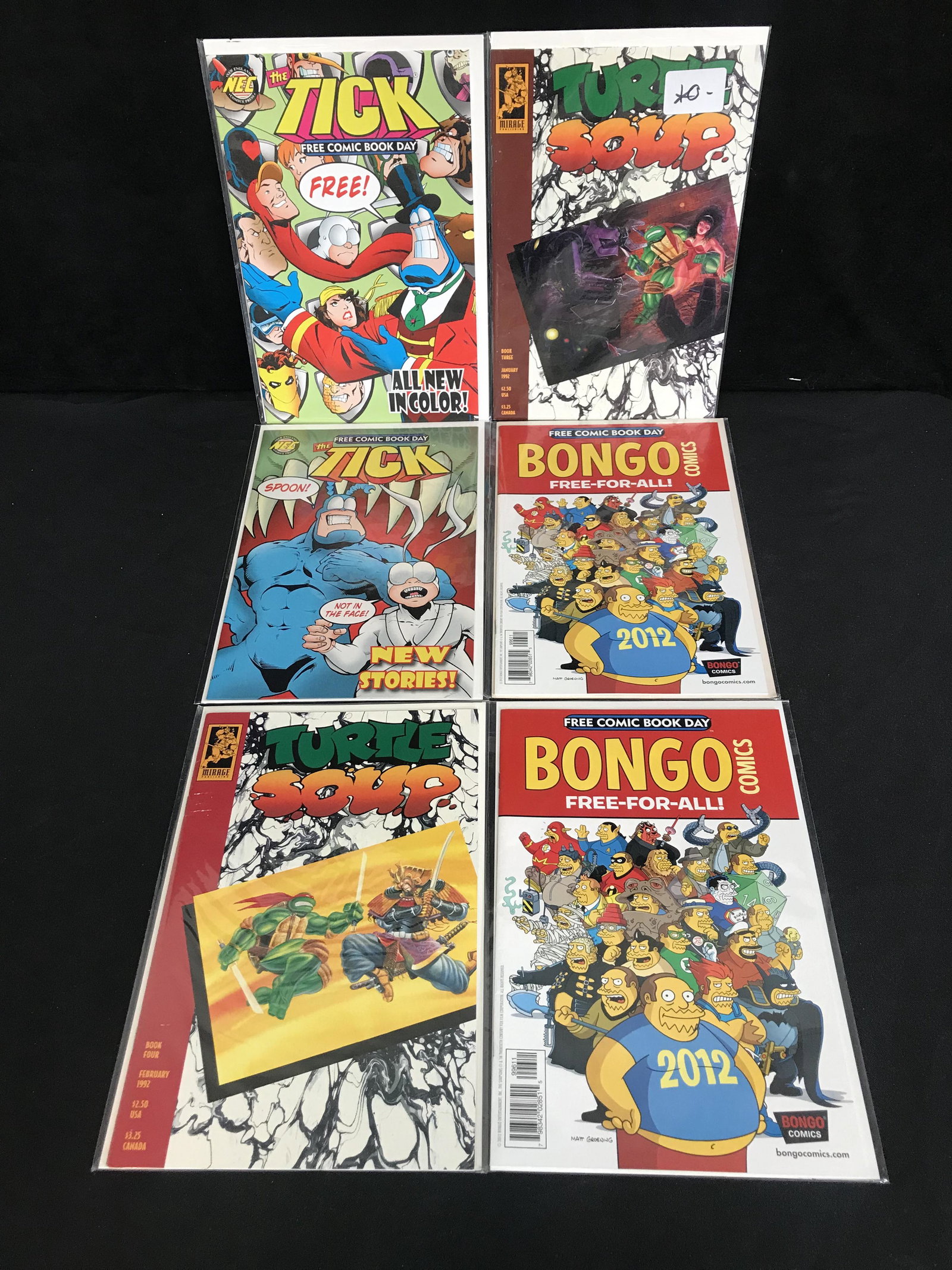 SIMPSONS TMNT AND THE TICK COMIC BOOK LOT (1 of 1)