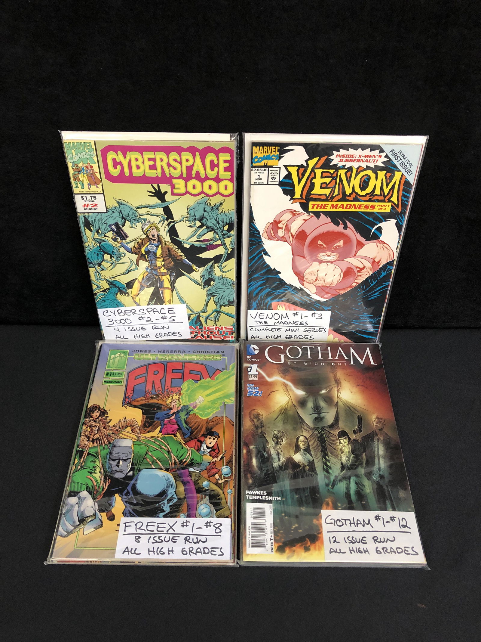 MARVEL AND DC COMIC BOOK RUN LOT (1 of 1)