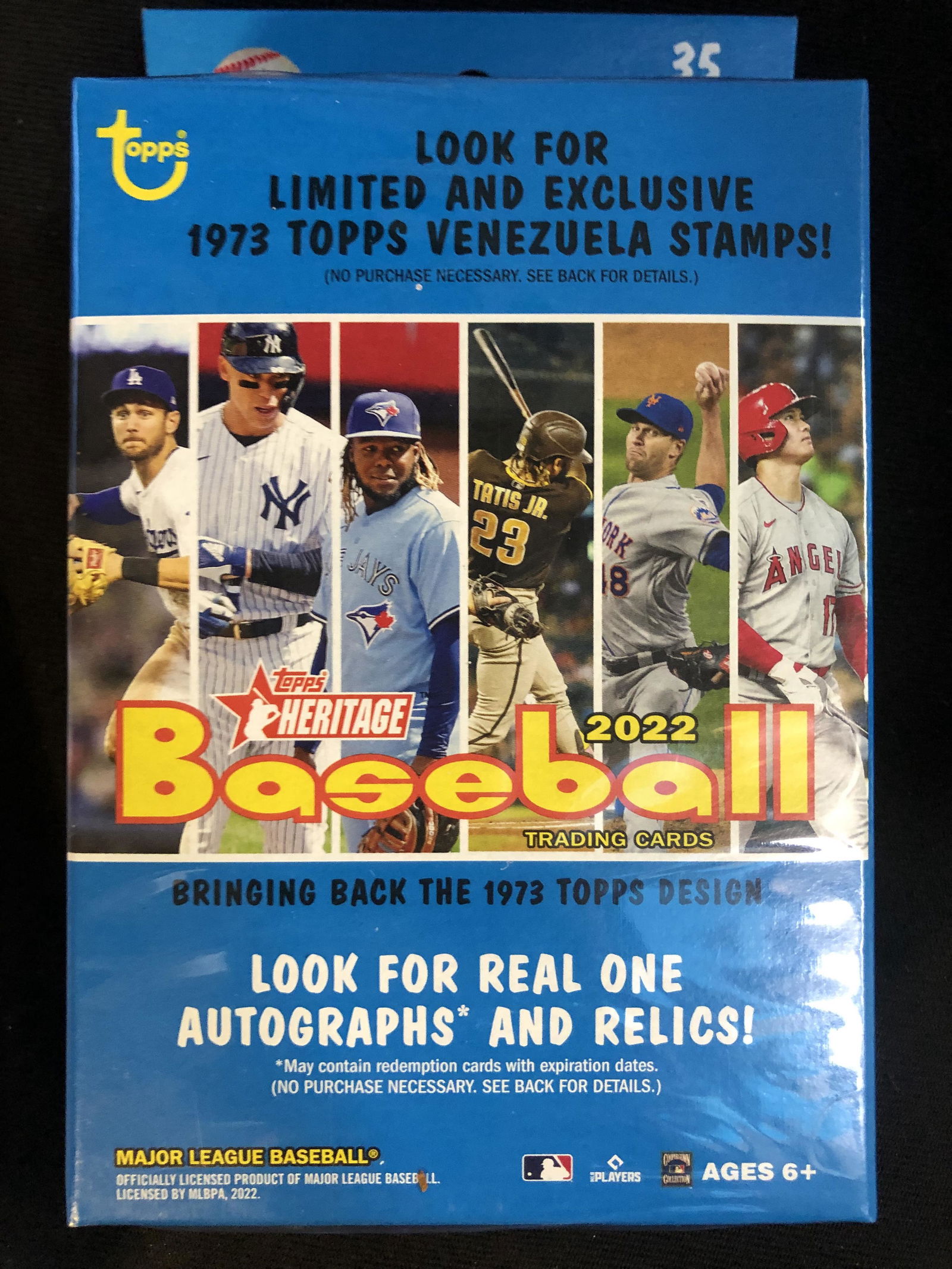 2021 TOPPS HERITAGE SEALED HANGER BOX (1 of 1)