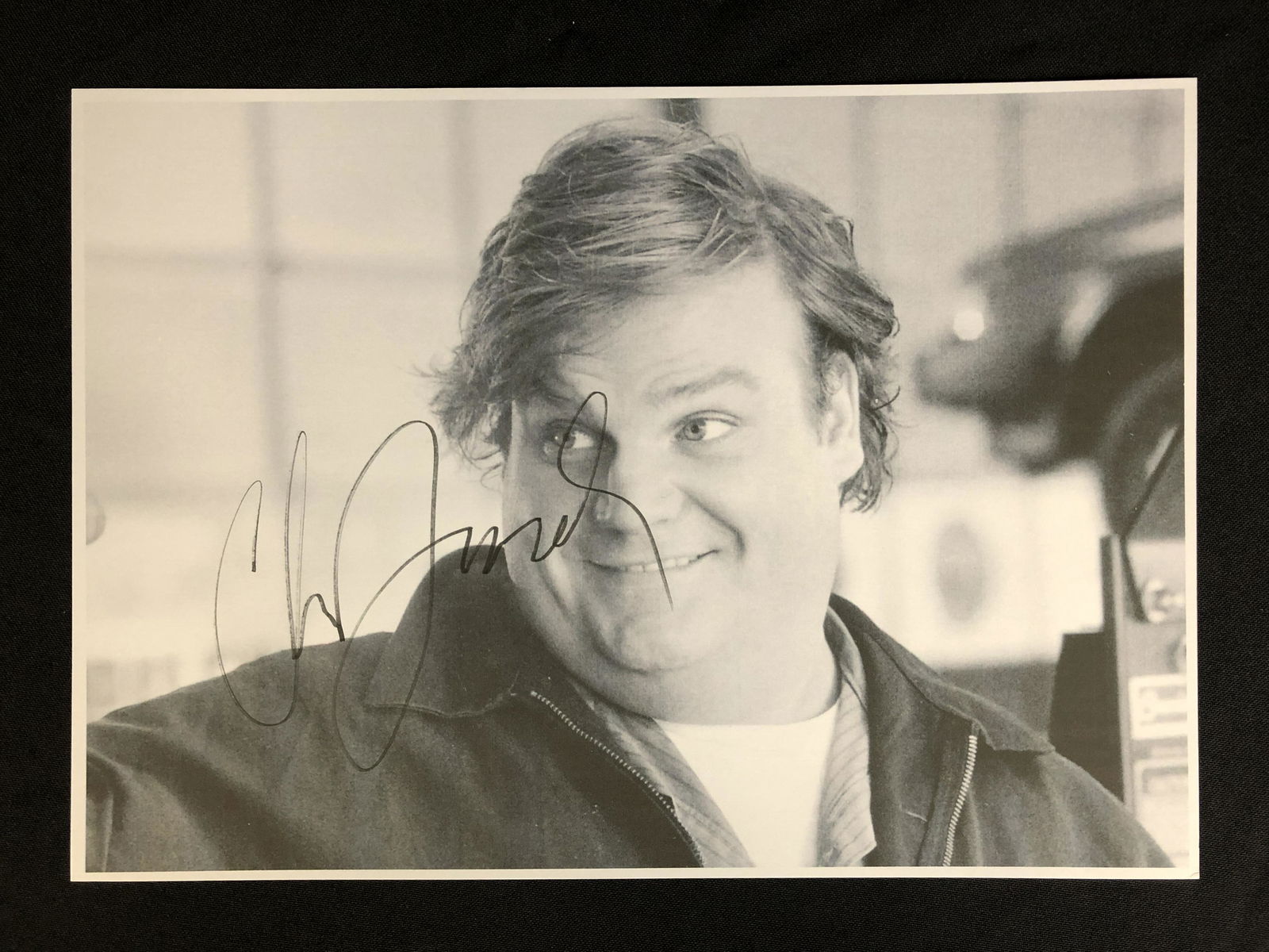 CHRIS FARLEY SIGNED 8 X 10 (RA COA) (1 of 2)