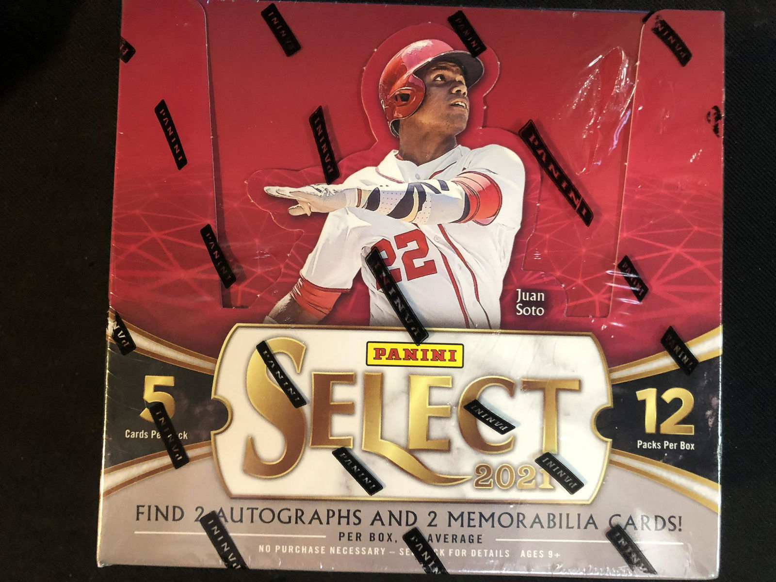 2021 PANINI SELECT SEALED BASEBALL HOBBY BOX (1 of 1)