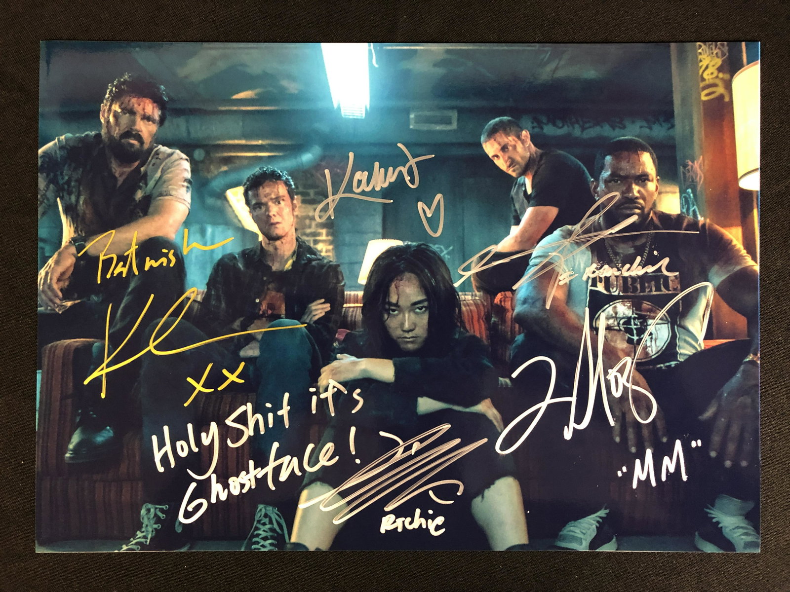 THE BOYS CAST SIGNED 8 X 10 (RA COA): THE BOYS CAST SIGNED 8 X 10 (RA COA)