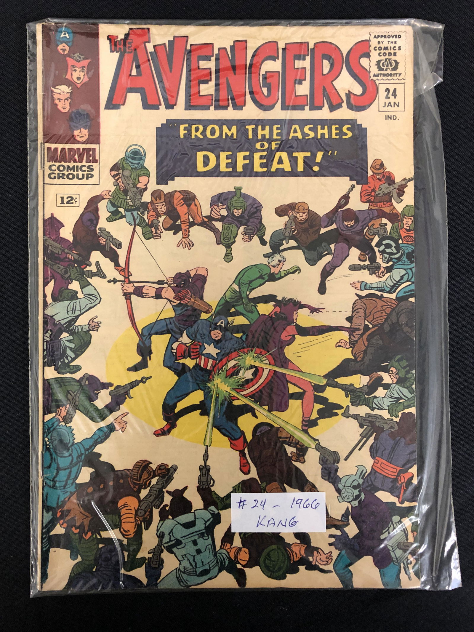 MARVEL COMICS THE AVENGERS #24 (1ST APPEARANCE KANG) (1 of 1)