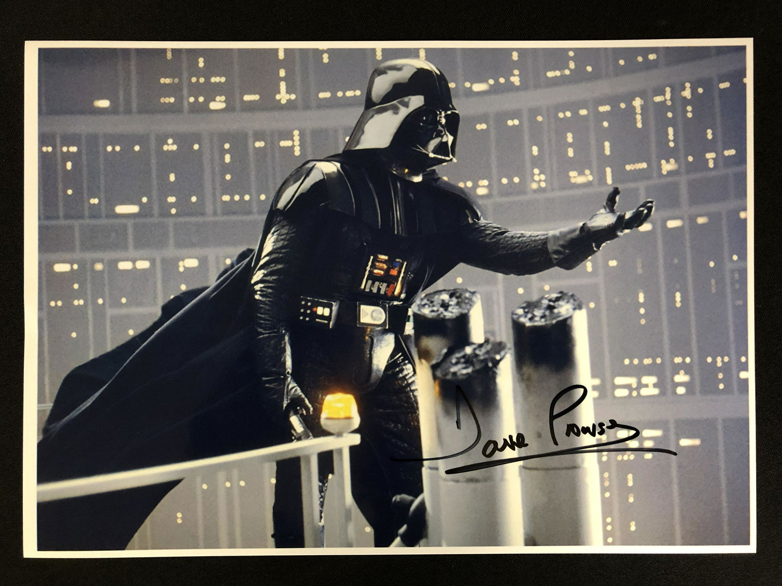 DAVID PROWSE SIGNED STAR WARS 8 X 10 (RA COA) (1 of 2)