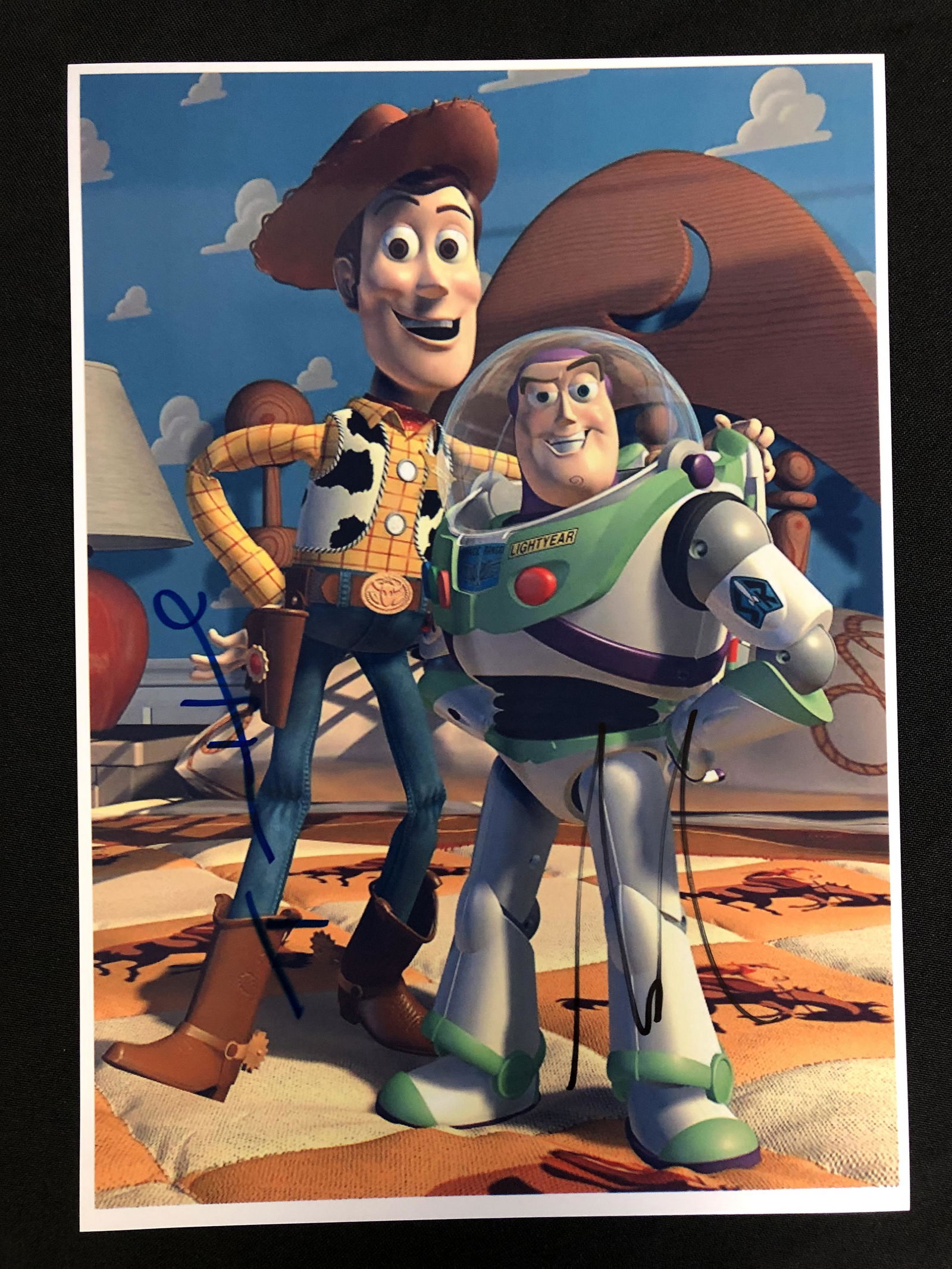 TIM ALLEN AND TOM HANKS SIGNED TOY STORY 8 X 10 (RA COA) (1 of 2)