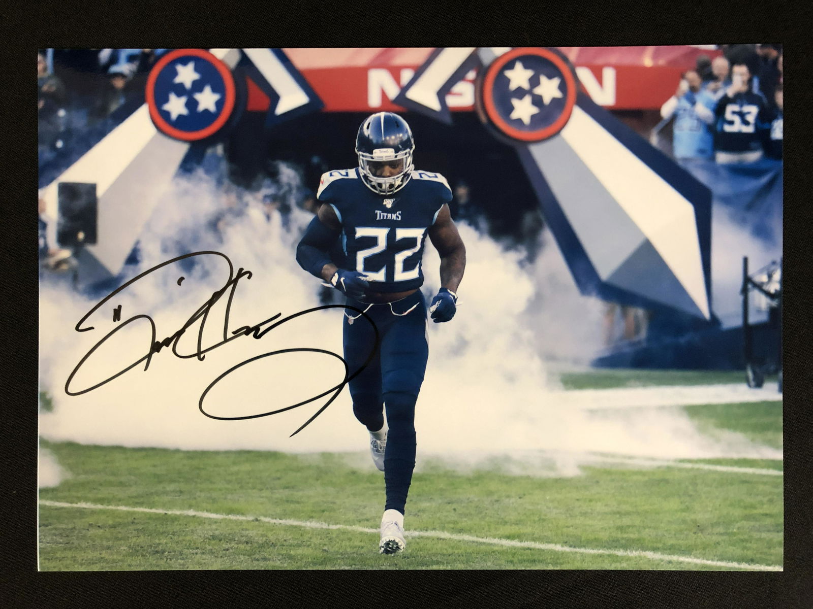 DEREK HENRY SIGNED TITANS 8 X 10 (RA COA) (1 of 2)