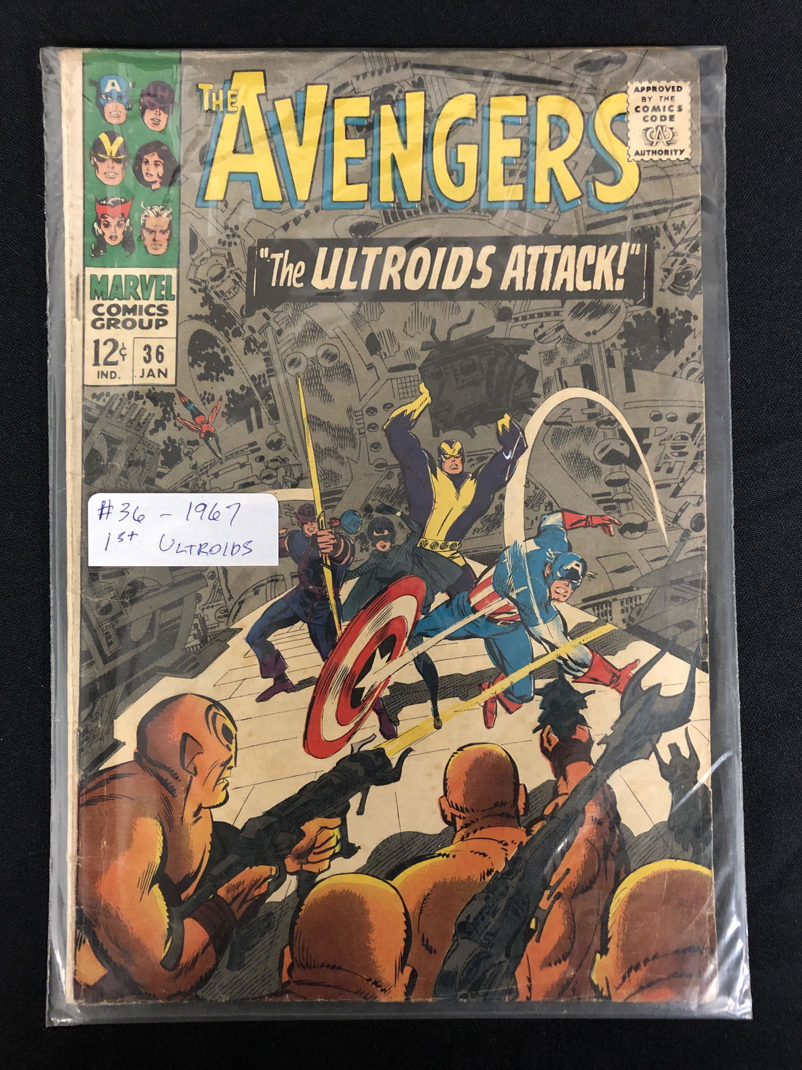 MARVEL COMICS THE AVENGERS #36 (1 of 1)