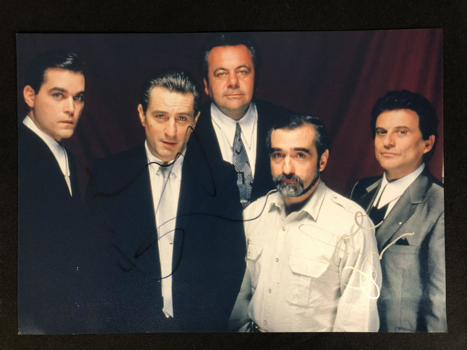 GOODFELLAS CAST SIGNED 8 X 10 (RA COA): GOODFELLAS CAST SIGNED 8 X 10 (RA COA)
