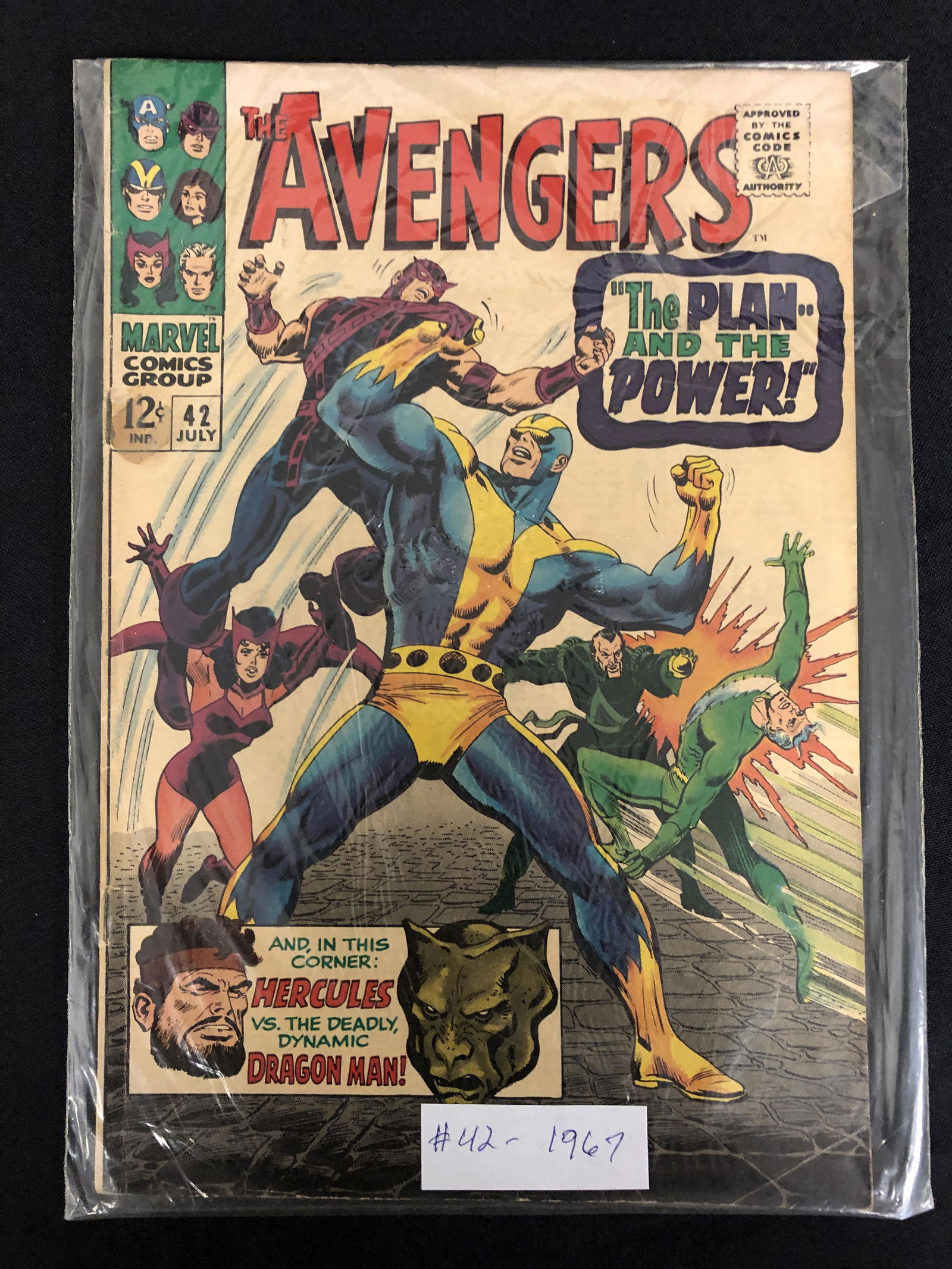 MARVEL COMICS THE AVENGERS #42 (1 of 1)