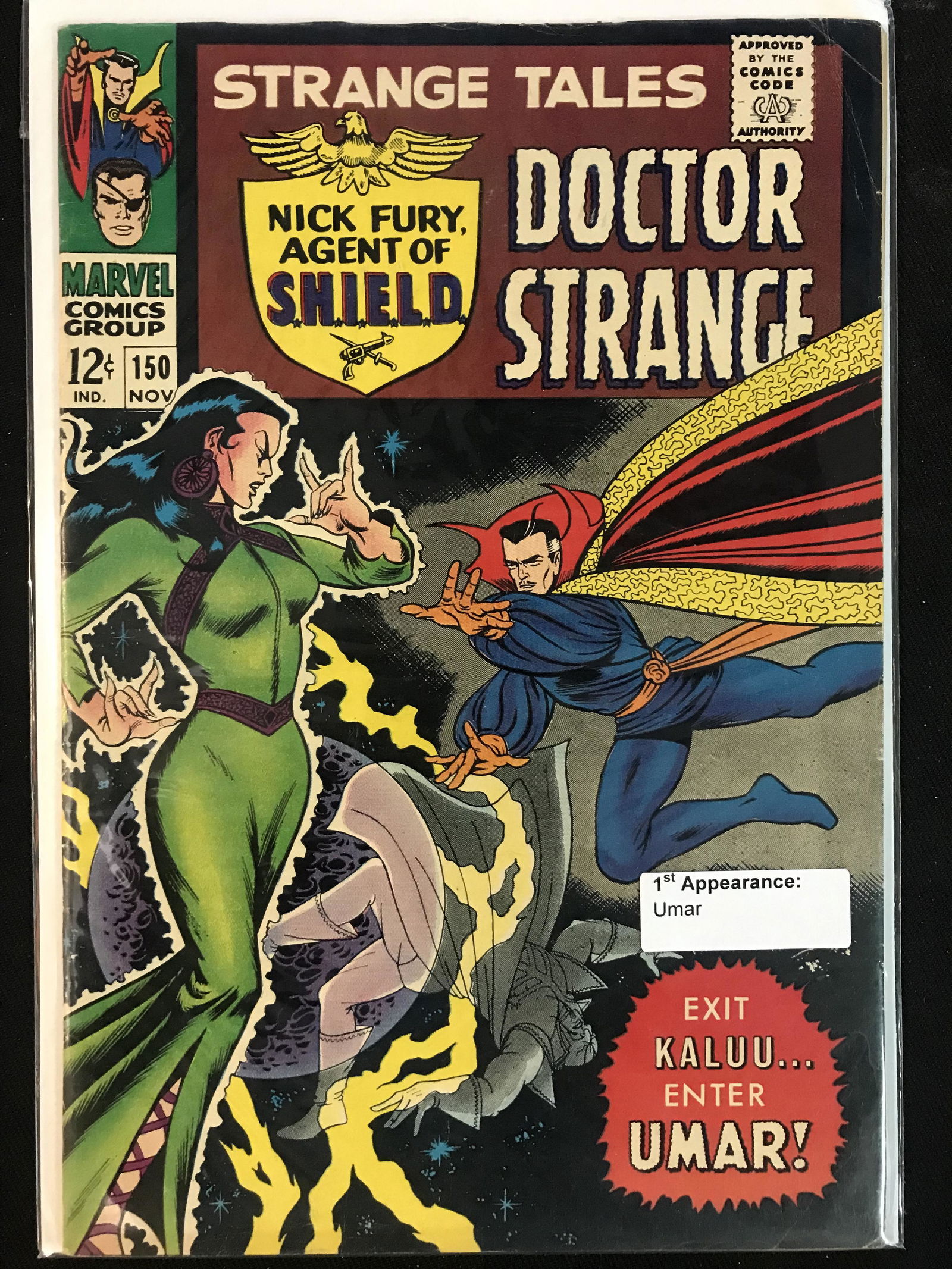 MARVEL COMICS STRANGE TALES # 150 (1ST APPEARANCE UMAR) (1 of 1)